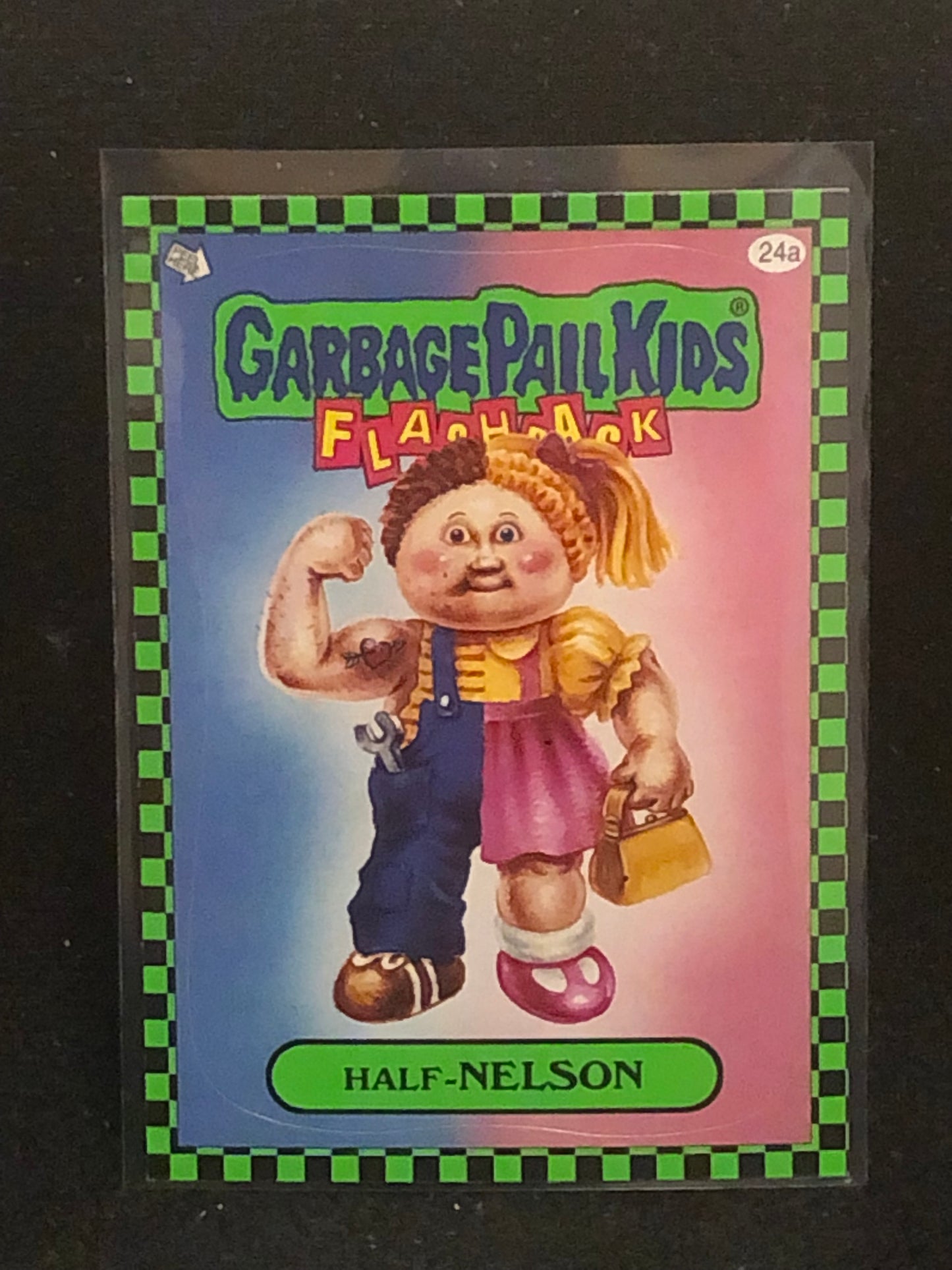 Garbage Pail Kids Flashback Series 1 U-PICK Green Parallel Singles 1a-50b