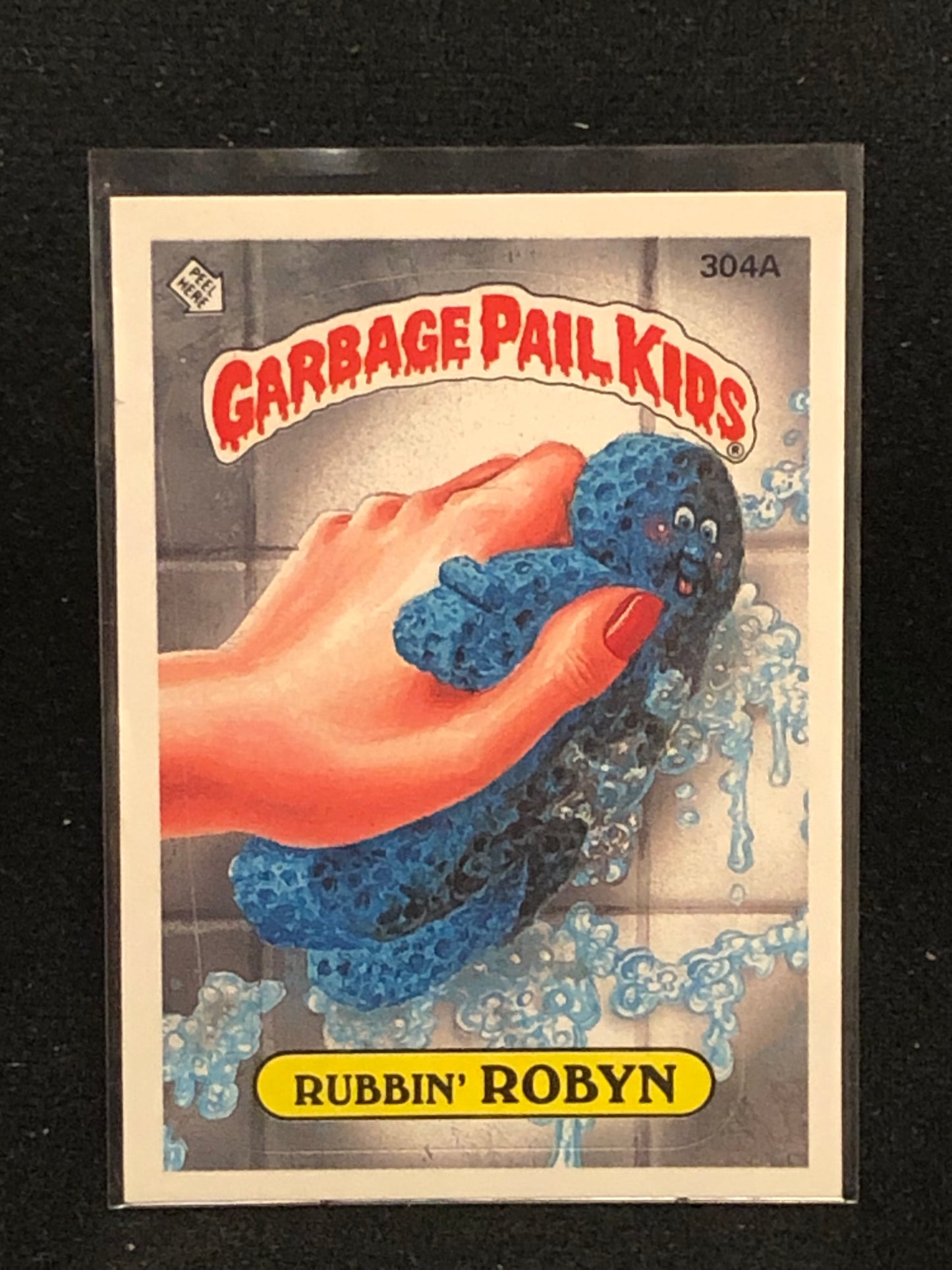 Garbage Pail Kids Original Series 8 (os8) 304a Rubbin Robyn