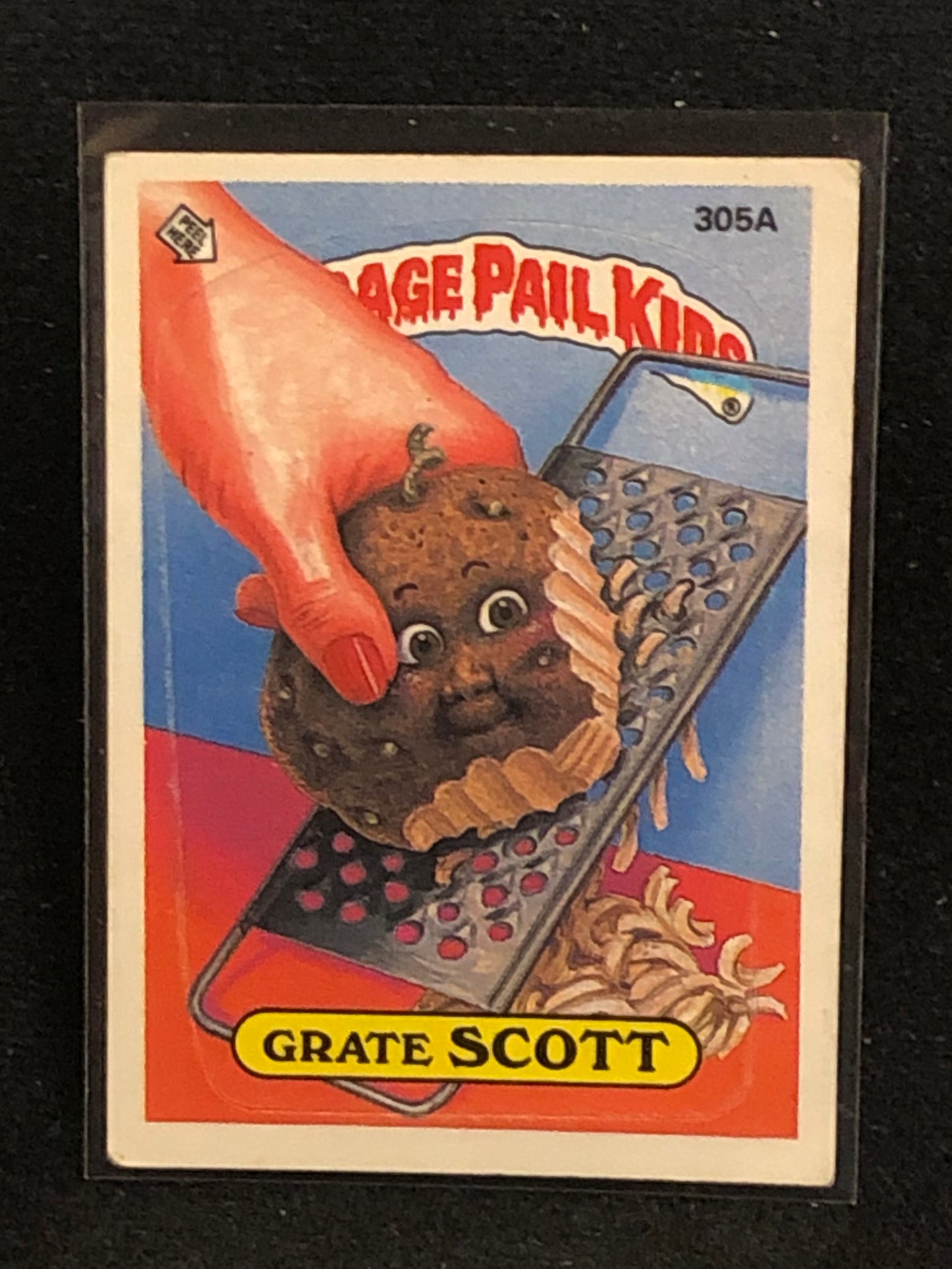 Garbage Pail Kids Original Series 8 (os8) 305a Grate Scott