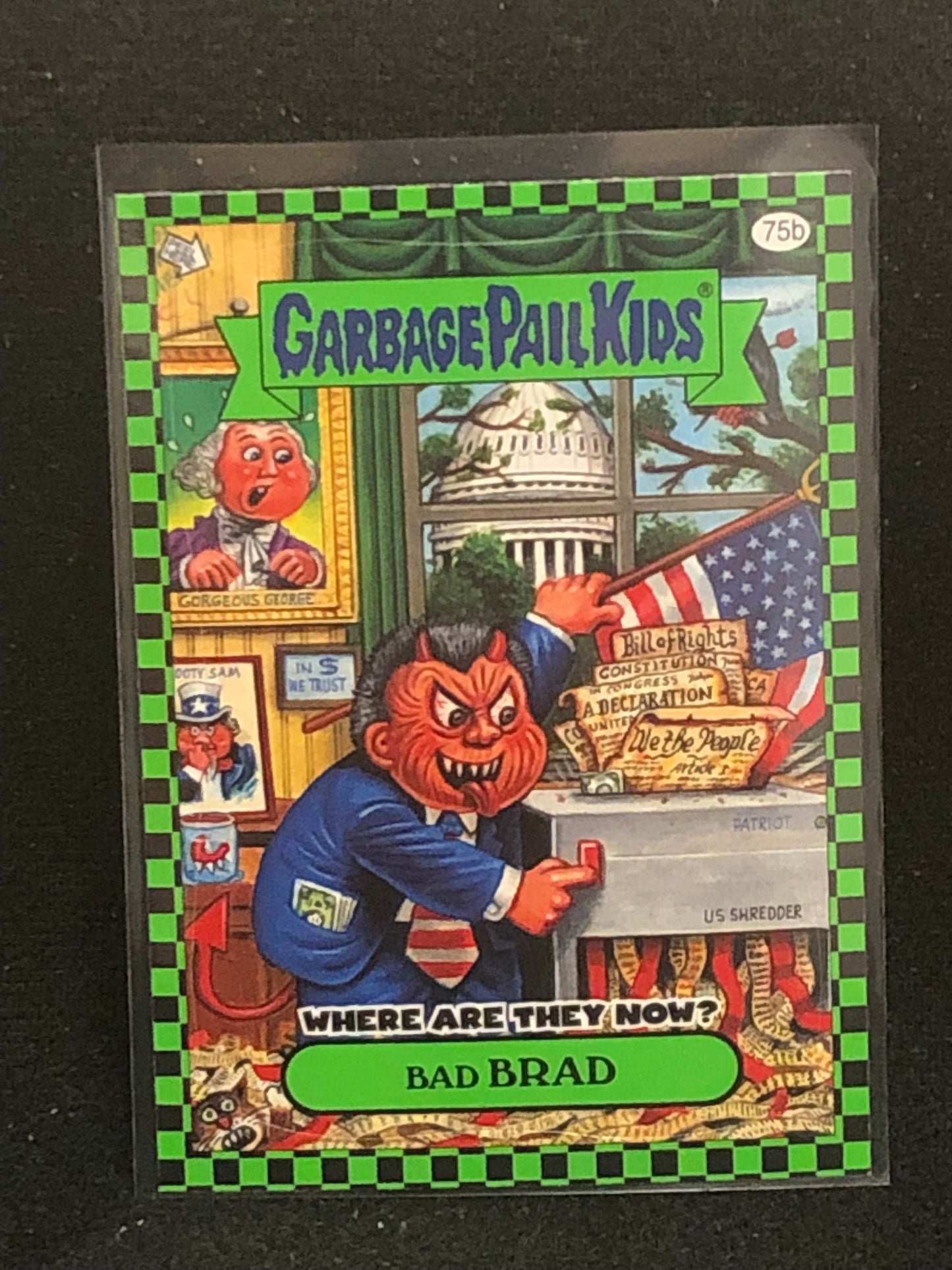 Garbage Pail Kids Flashback Series 1 U-PICK Green Parallel Singles 1a-80b