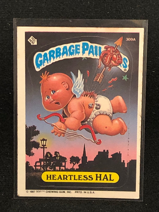 Garbage Pail Kids Original Series 8 (os8) 309a Heartless Hal