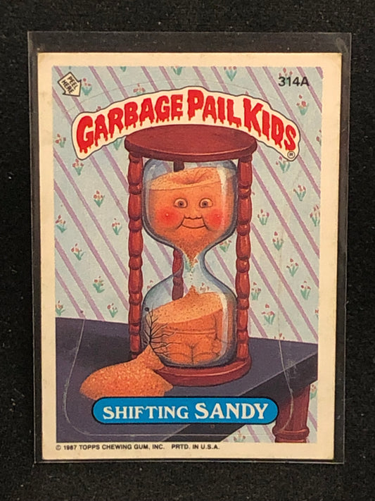 Garbage Pail Kids Original Series 8 (os8) 314a Shifting Sandy