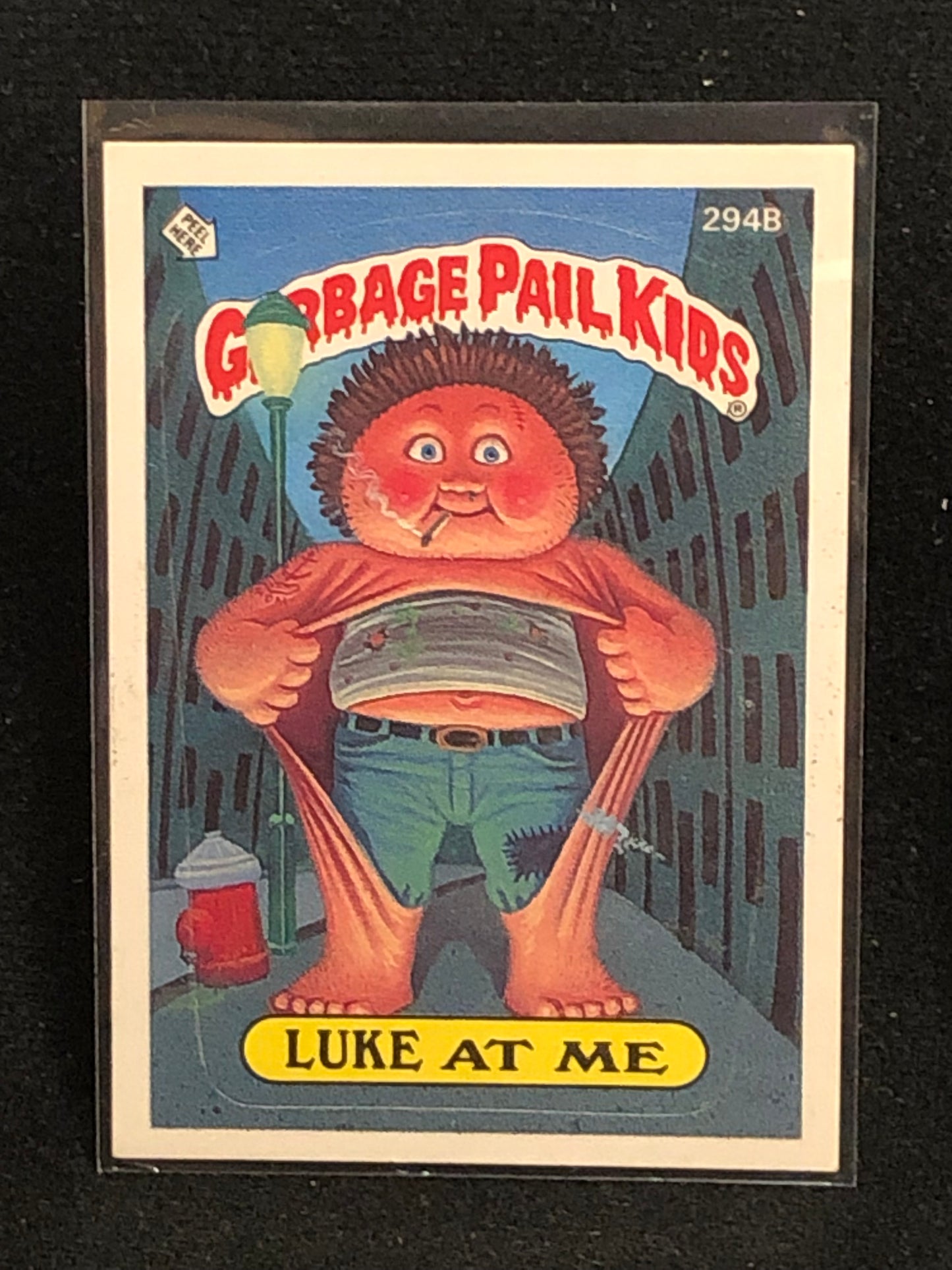 Garbage Pail Kids Original Series 8 (os8) 294b Luke At Me