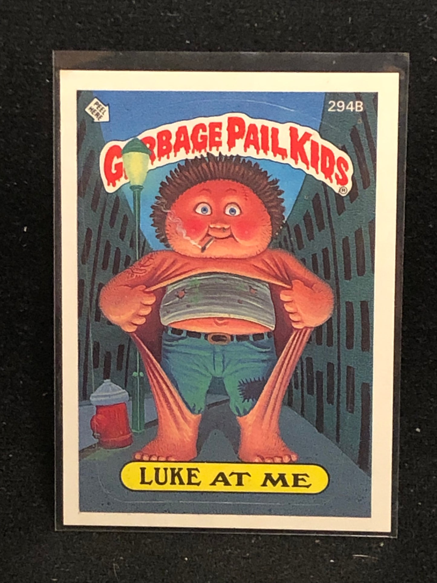 Garbage Pail Kids Original Series 8 (os8) 294b Luke At Me