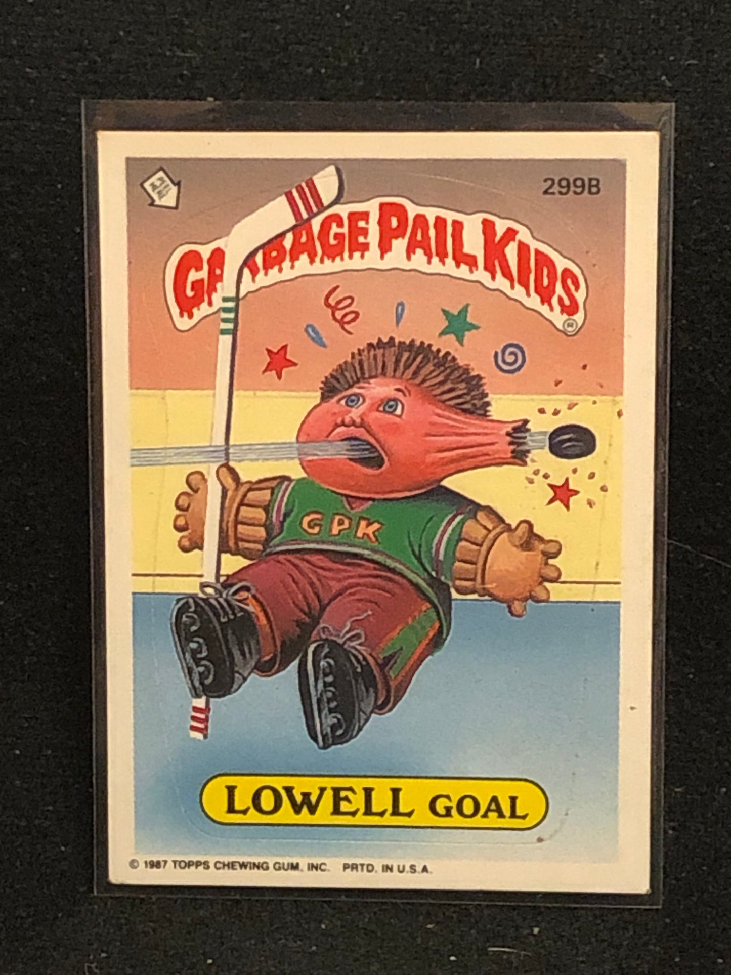 Garbage Pail Kids Original Series 8 (os8) 299b Lowell Goal