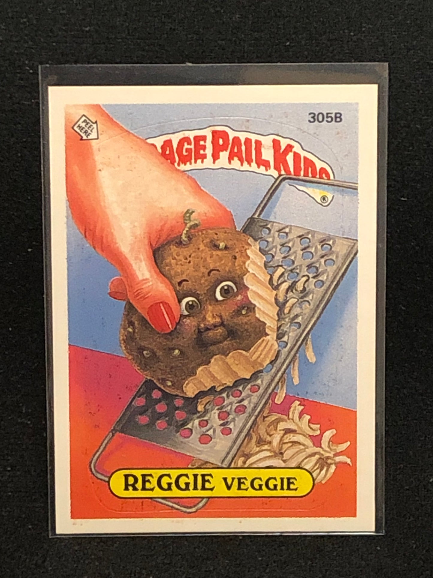 Garbage Pail Kids Original Series 8 (os8) 305b Reggie Veggie