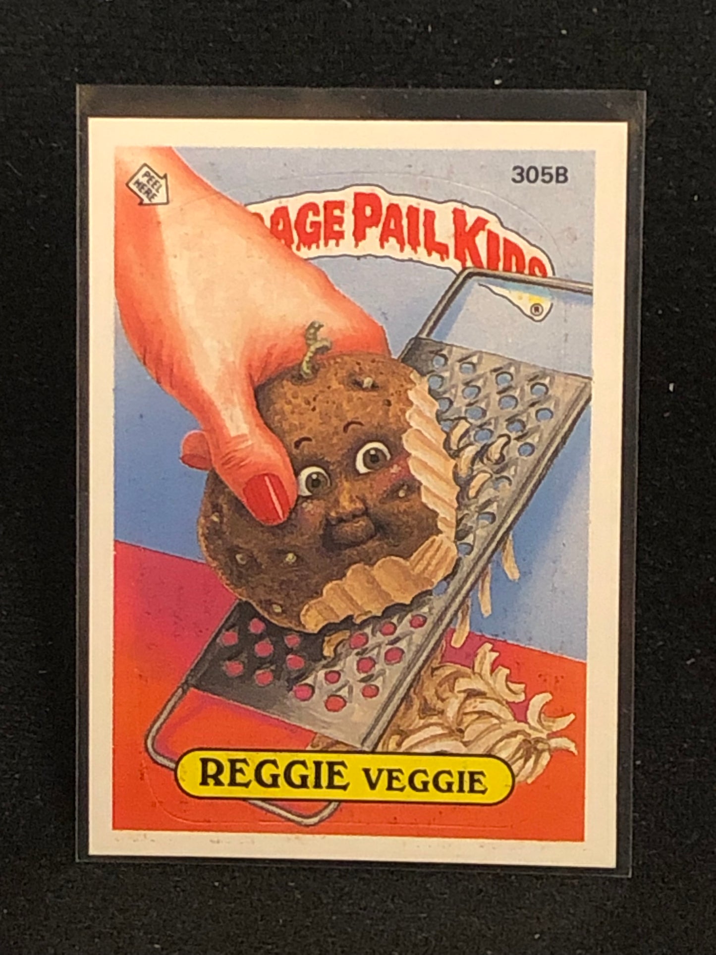 Garbage Pail Kids Original Series 8 (os8) 305b Reggie Veggie