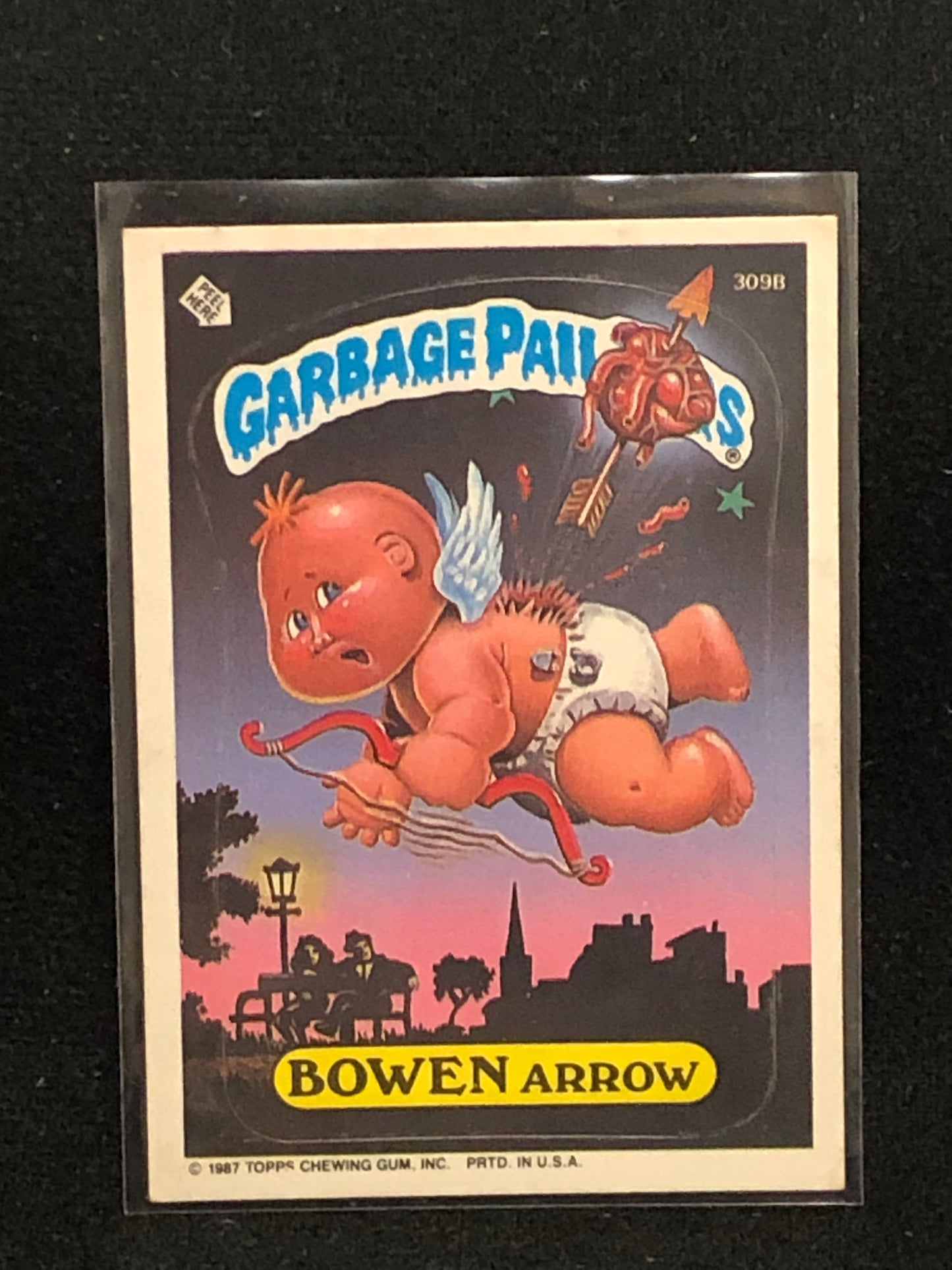 Garbage Pail Kids Original Series 8 (os8) 309b Bowen Arrow