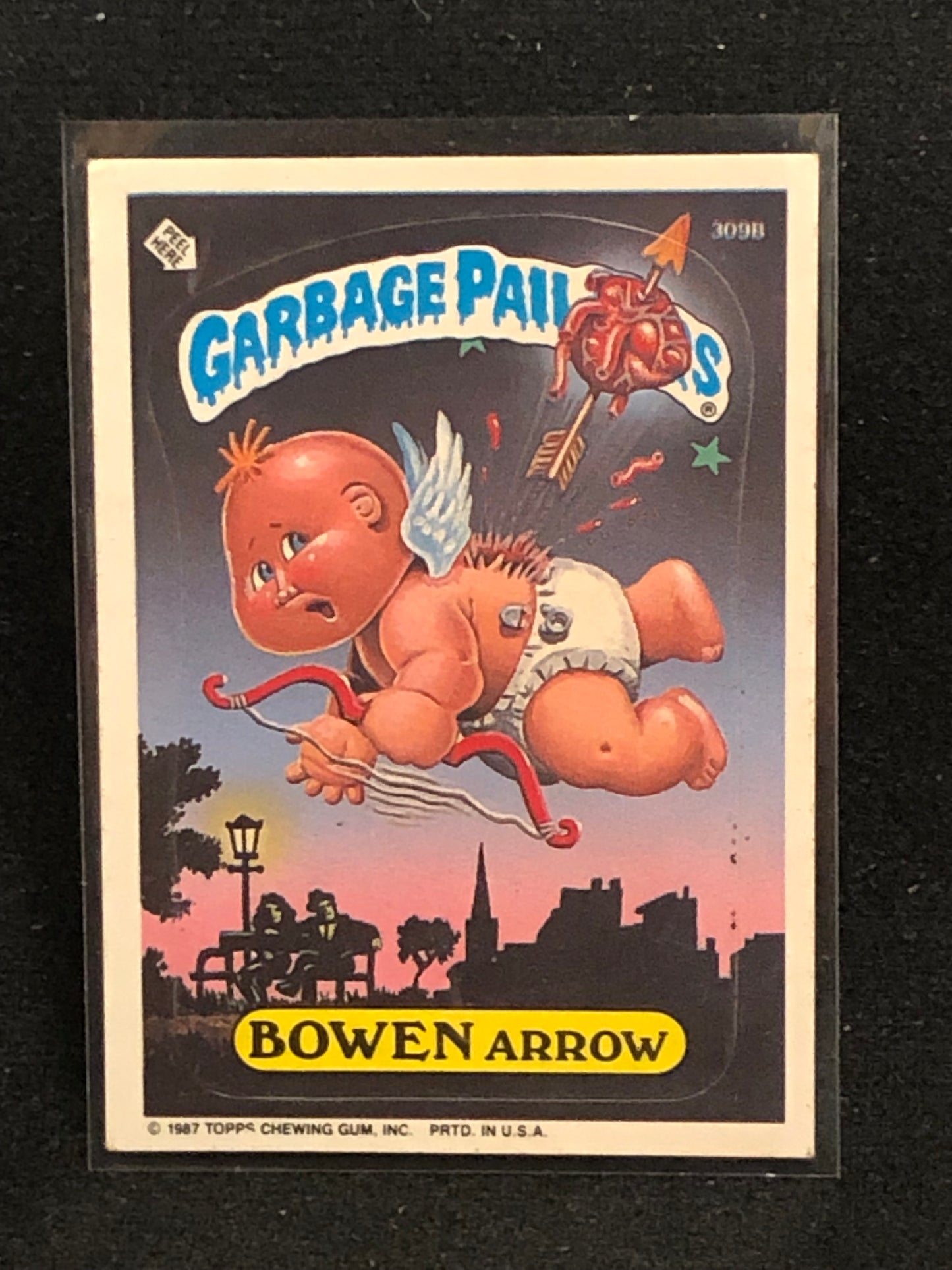 Garbage Pail Kids Original Series 8 (os8) 309b Bowen Arrow