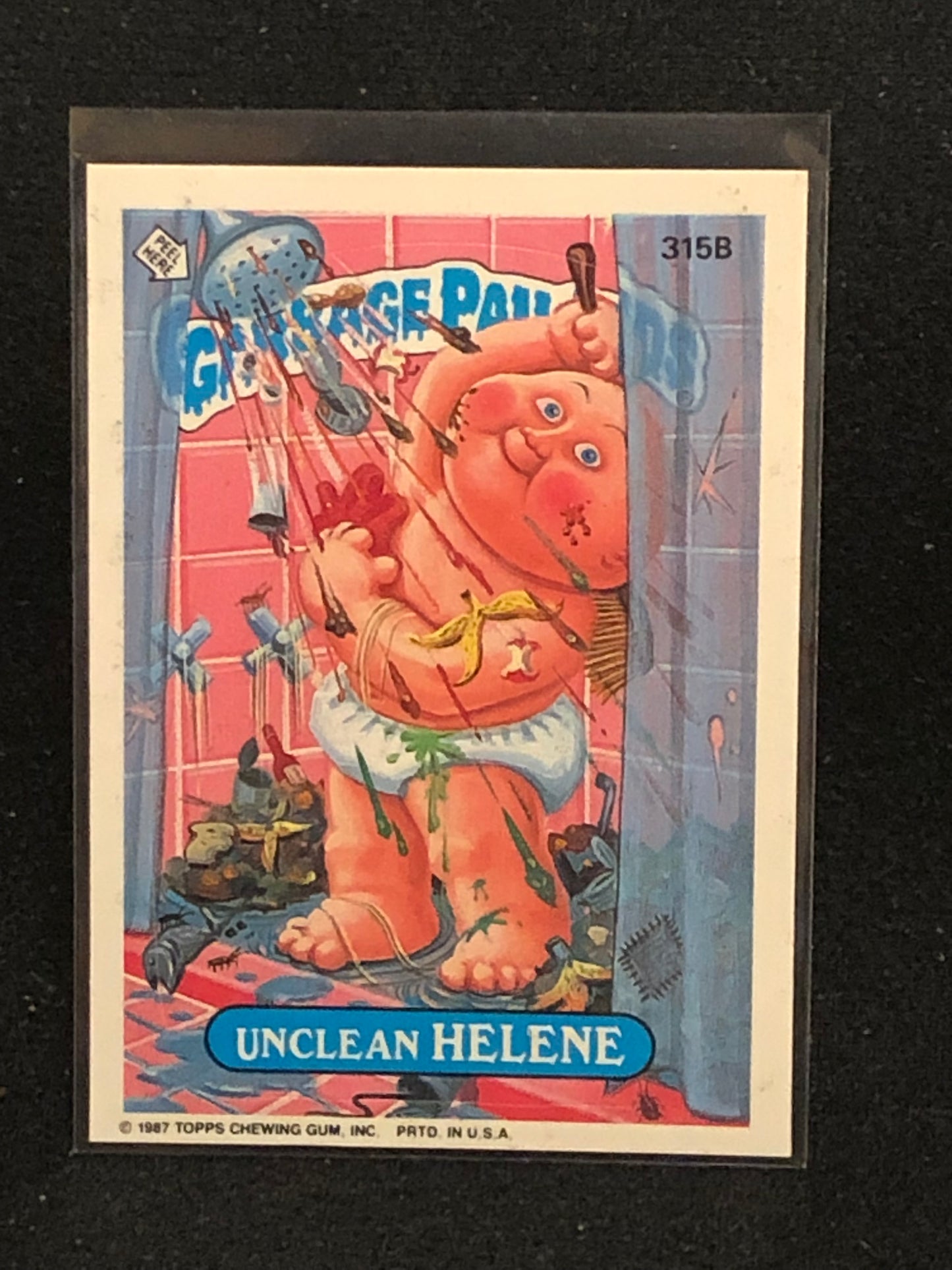 Garbage Pail Kids Original Series 8 (os8) 315b Unclean Helene