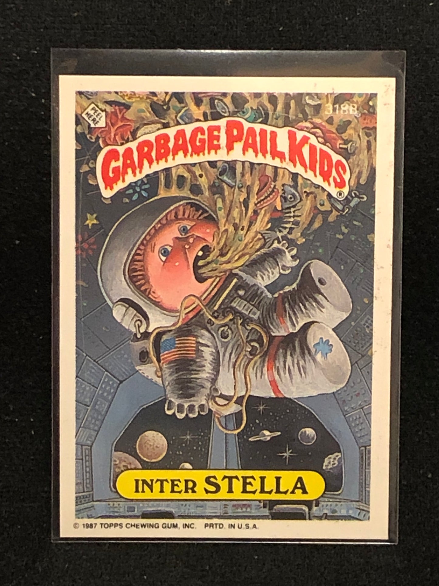 Garbage Pail Kids Original Series 8 (os8) 318b Inter Stella