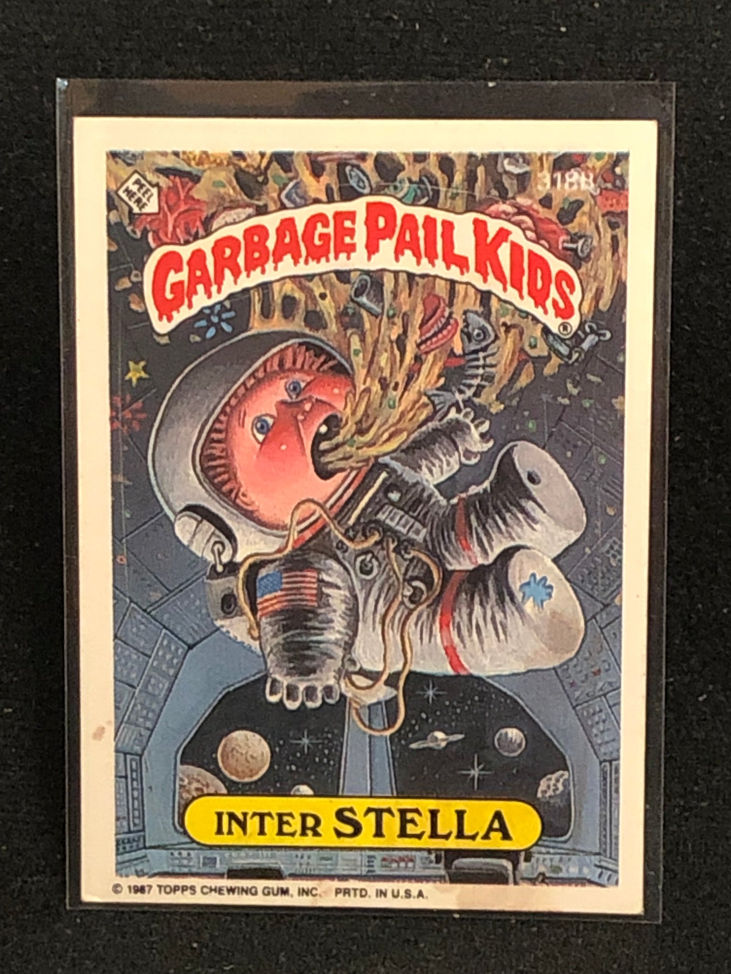 Garbage Pail Kids Original Series 8 (os8) 318b Inter Stella