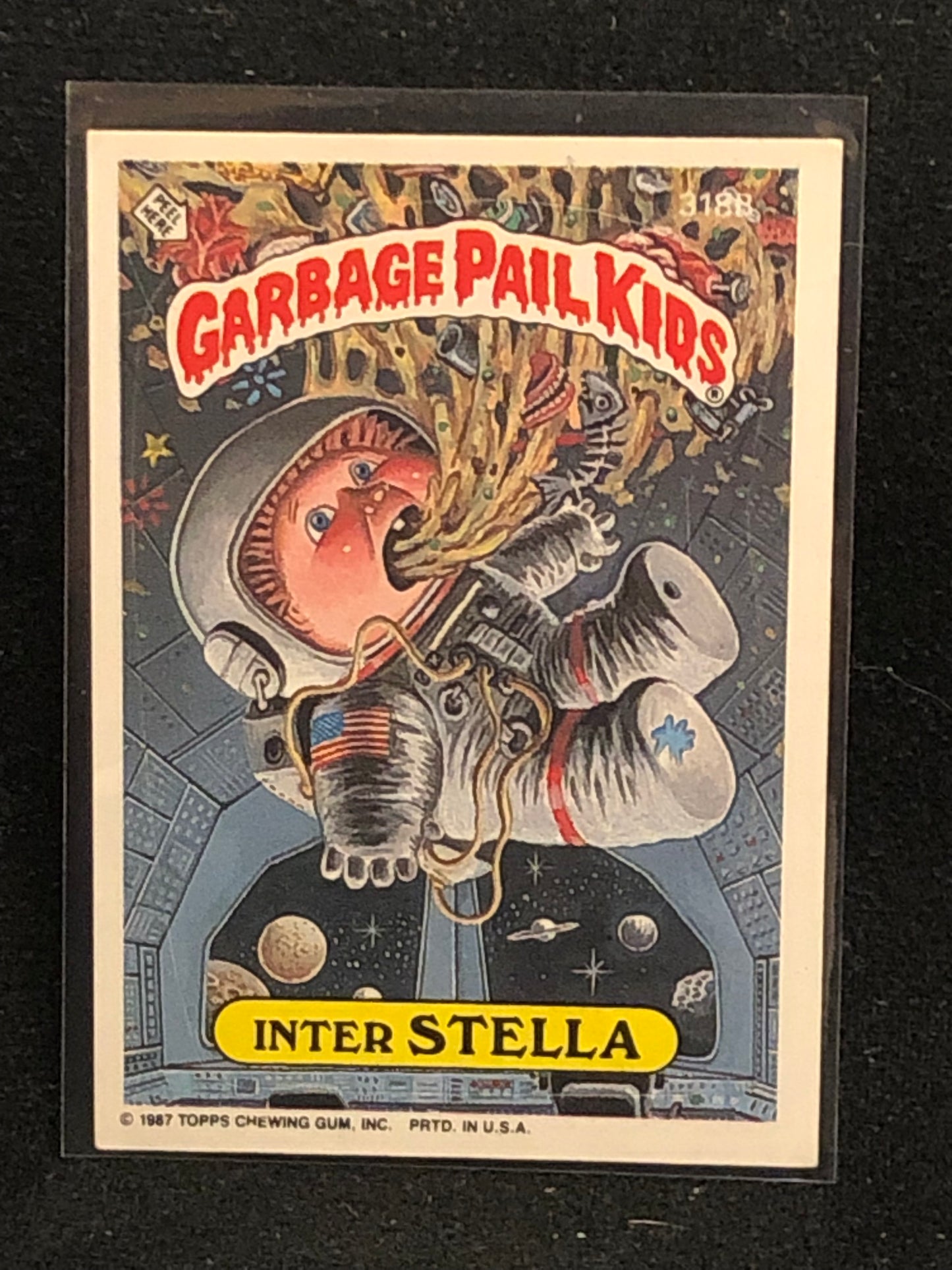 Garbage Pail Kids Original Series 8 (os8) 318b Inter Stella