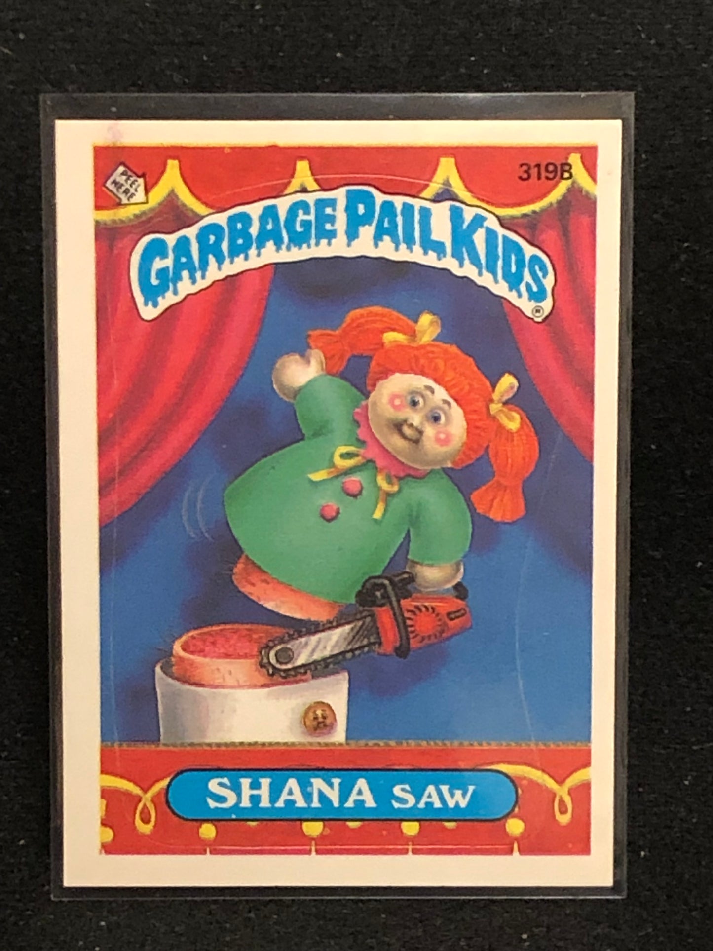 Garbage Pail Kids Original Series 8 (os8) 319b Shana Saw