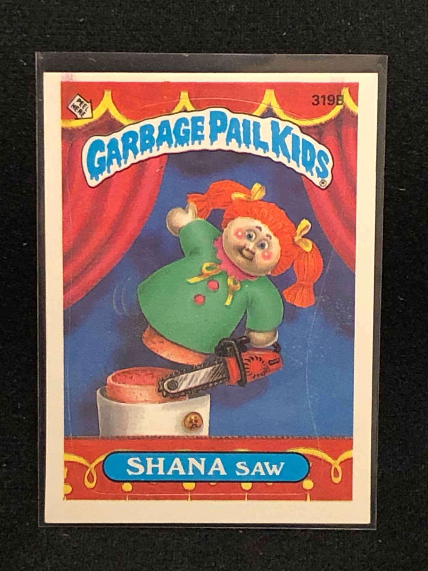 Garbage Pail Kids Original Series 8 (os8) 319b Shana Saw