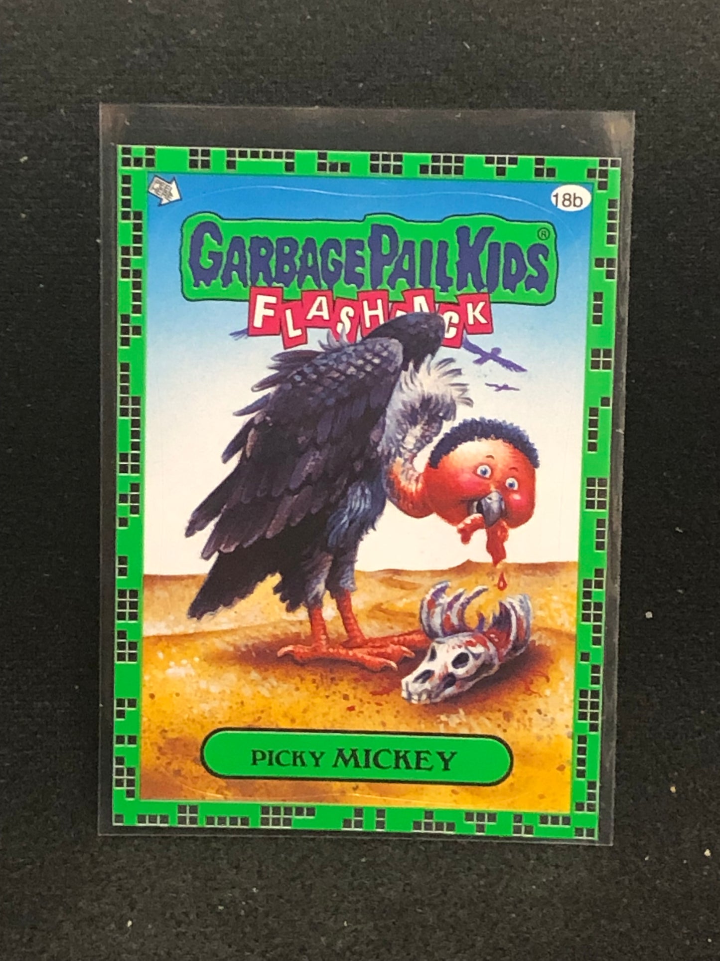 Garbage Pail Kids Flashback Series 2 U-PICK Green Parallel Singles 1a-50b