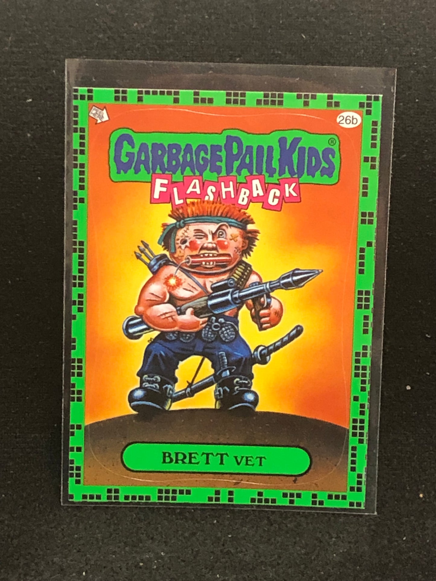 Garbage Pail Kids Flashback Series 2 U-PICK Green Parallel Singles 1a-50b