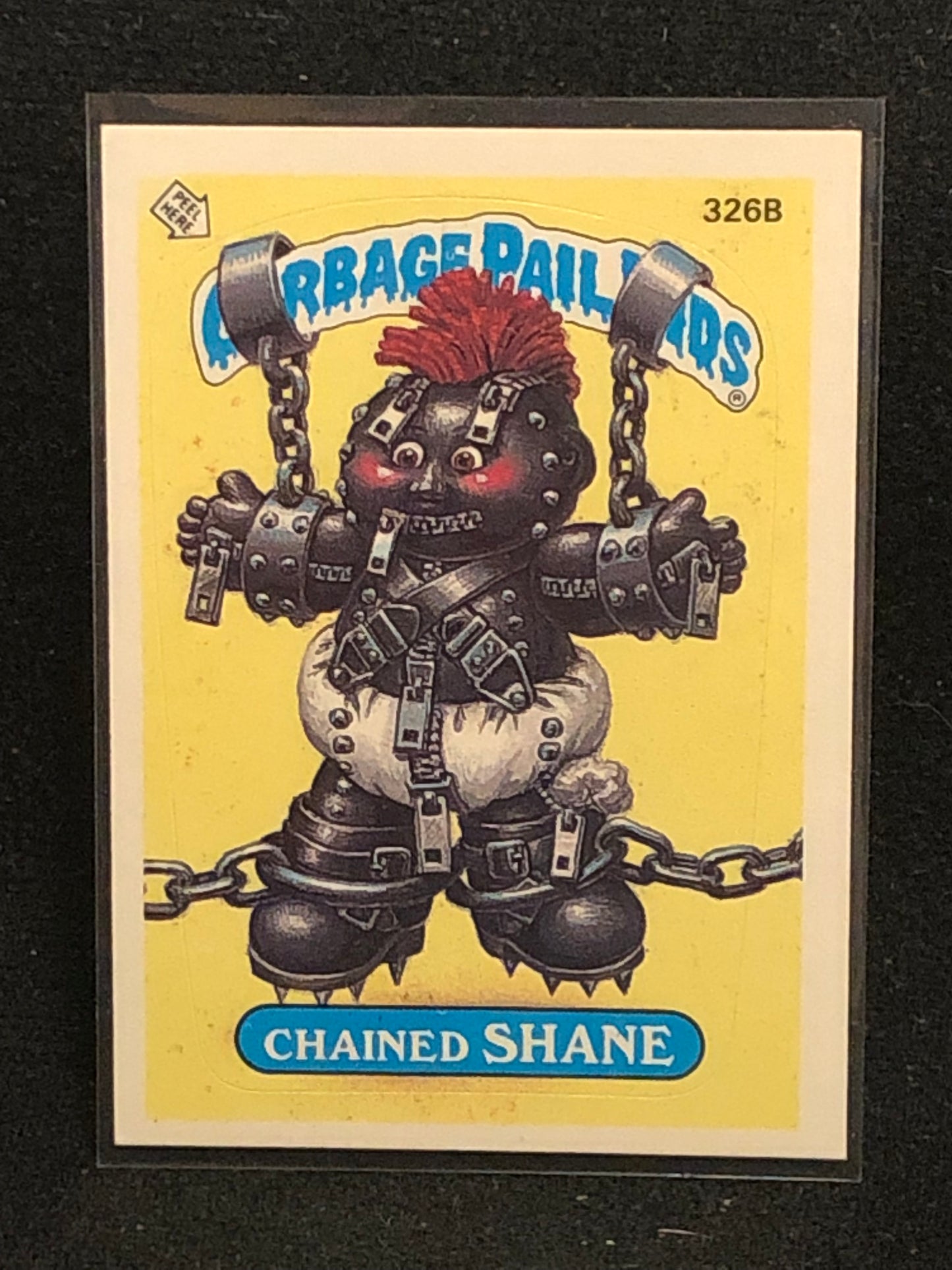 Garbage Pail Kids Original Series 8 (os8) 326b Chained Shane