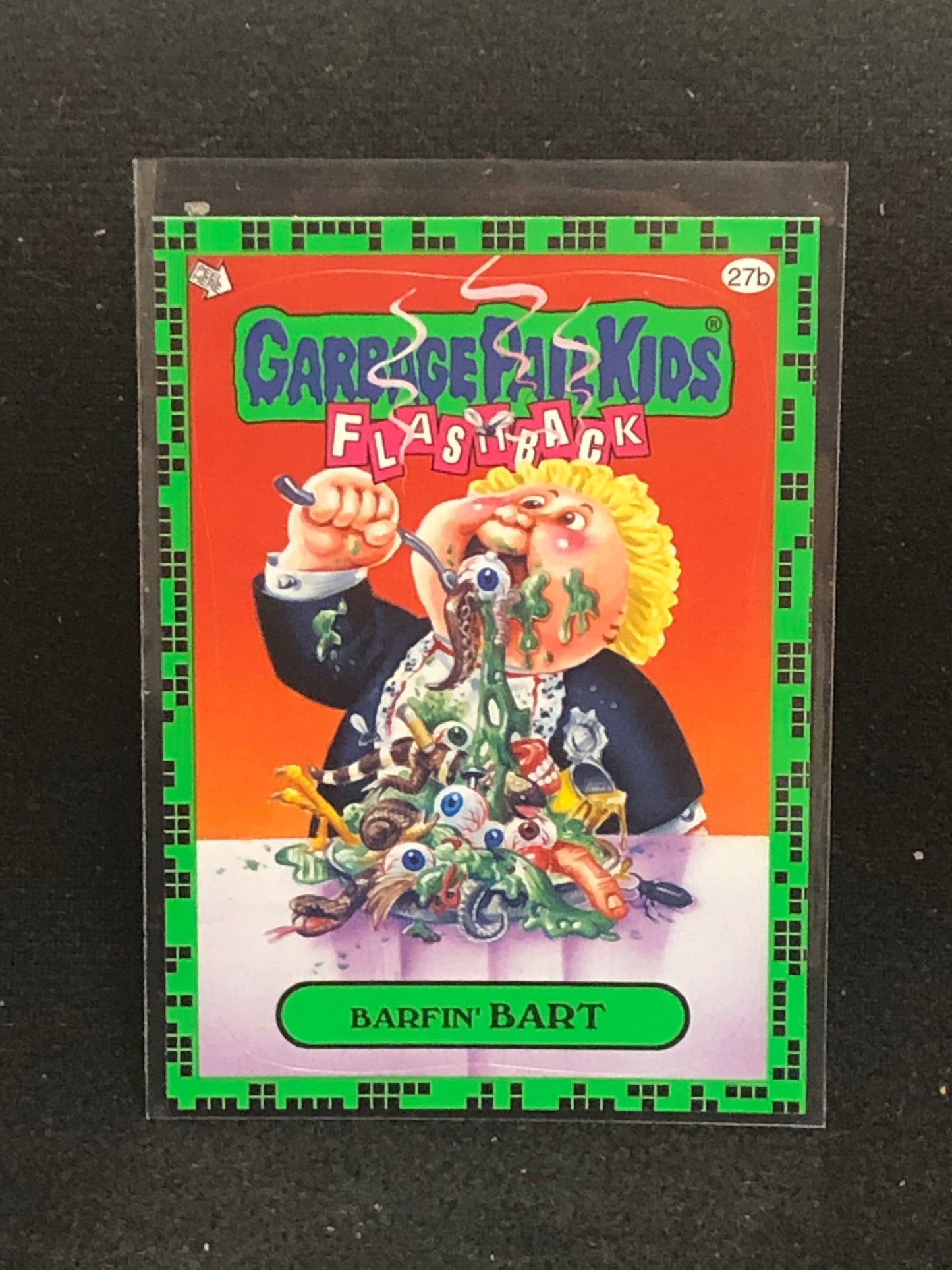 Garbage Pail Kids Flashback Series 2 U-PICK Green Parallel Singles 1a-50b