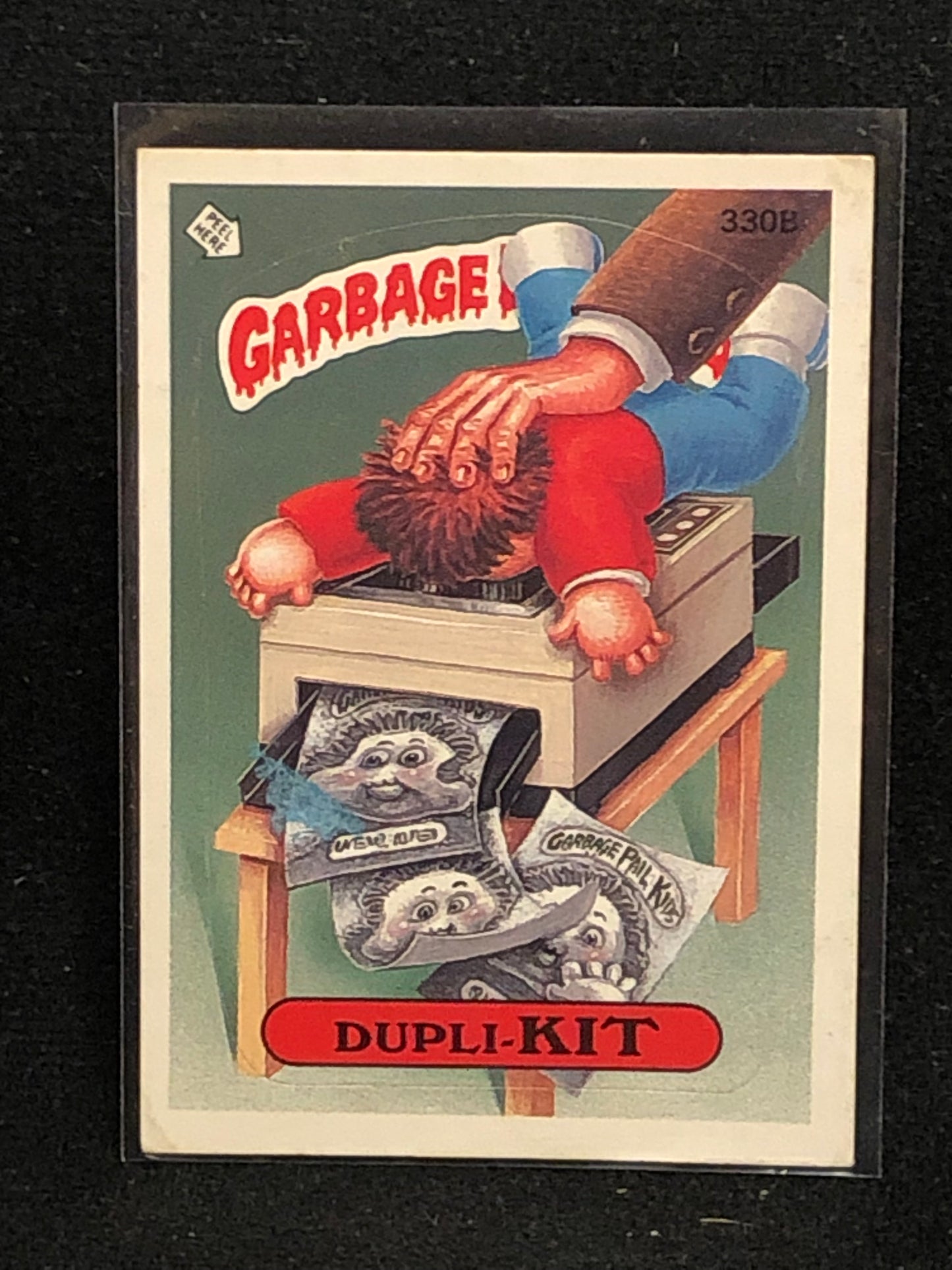 Garbage Pail Kids Original Series 8 (os8) 330b Dupli Kit