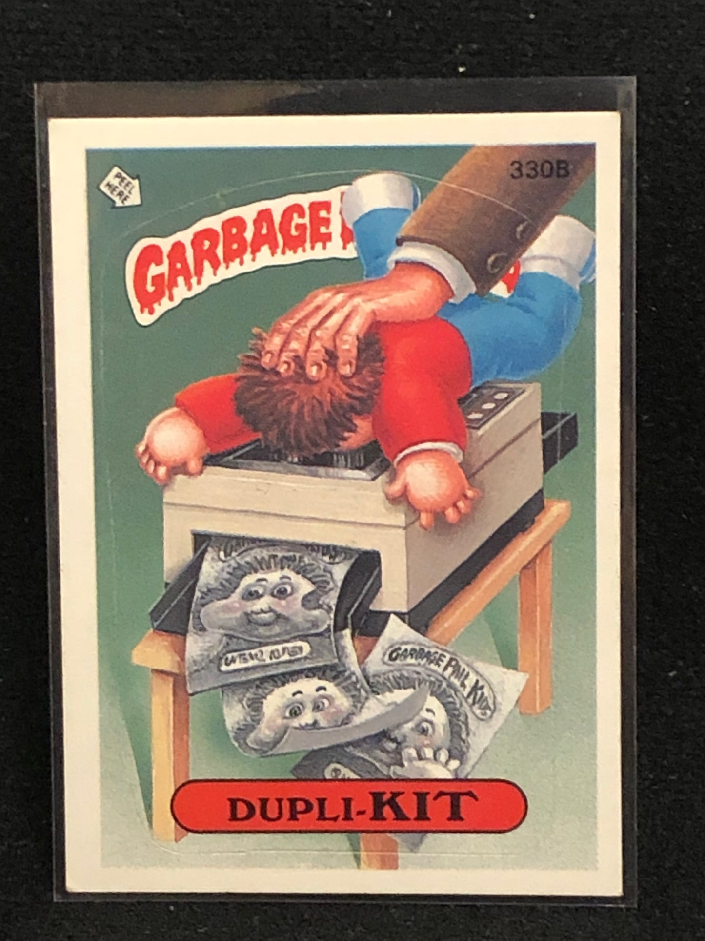 Garbage Pail Kids Original Series 8 (os8) 330b Dupli Kit