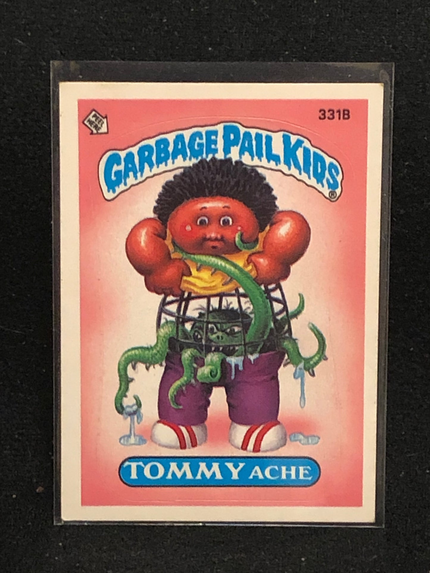 Garbage Pail Kids Original Series 8 (os8) 331b Tommy Ache