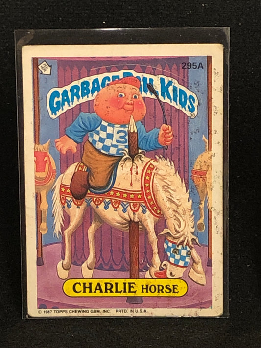 Garbage Pail Kids Original Series 8 (os8) 295a Charlie Horse