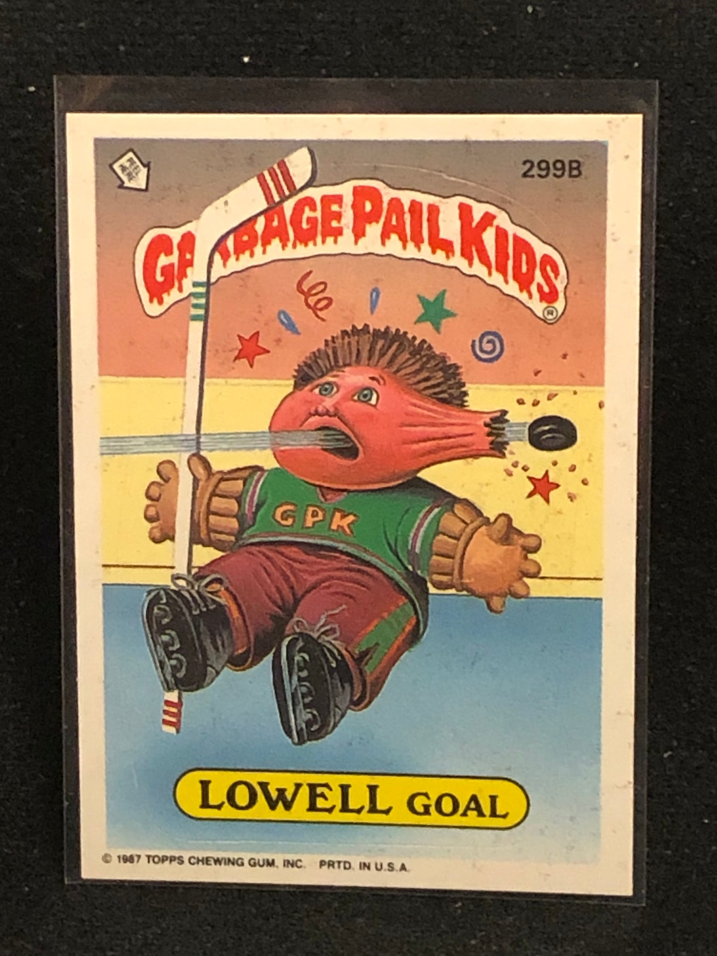 Garbage Pail Kids Original Series 8 (os8) 299b Lowell Goal