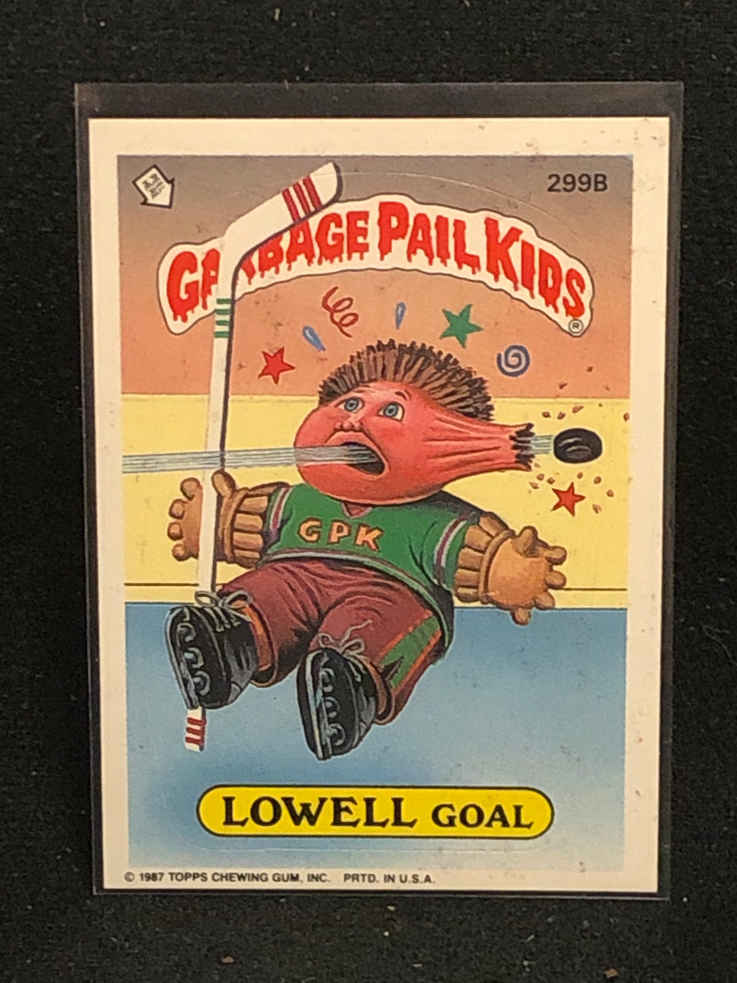 Garbage Pail Kids Original Series 8 (os8) 299b Lowell Goal