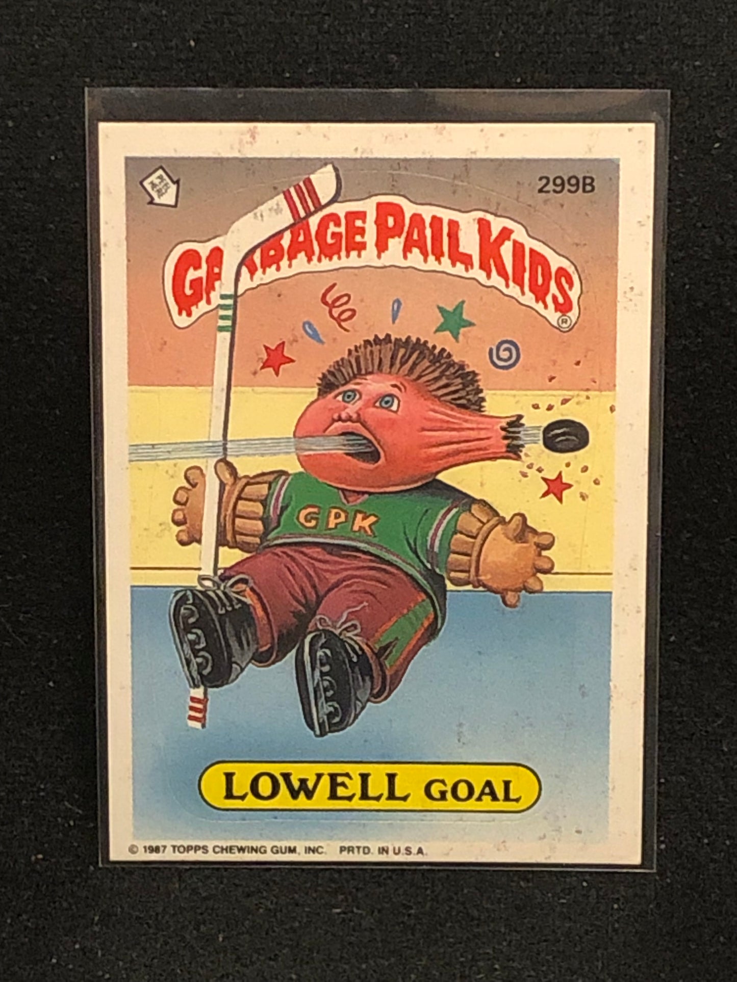 Garbage Pail Kids Original Series 8 (os8) 299b Lowell Goal