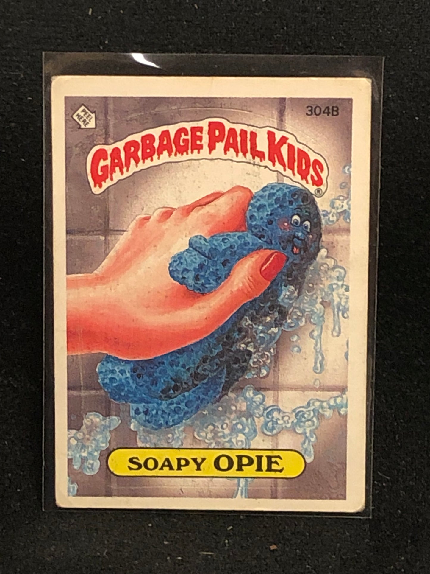 Garbage Pail Kids Original Series 8 (os8) 304b Soapy Opie