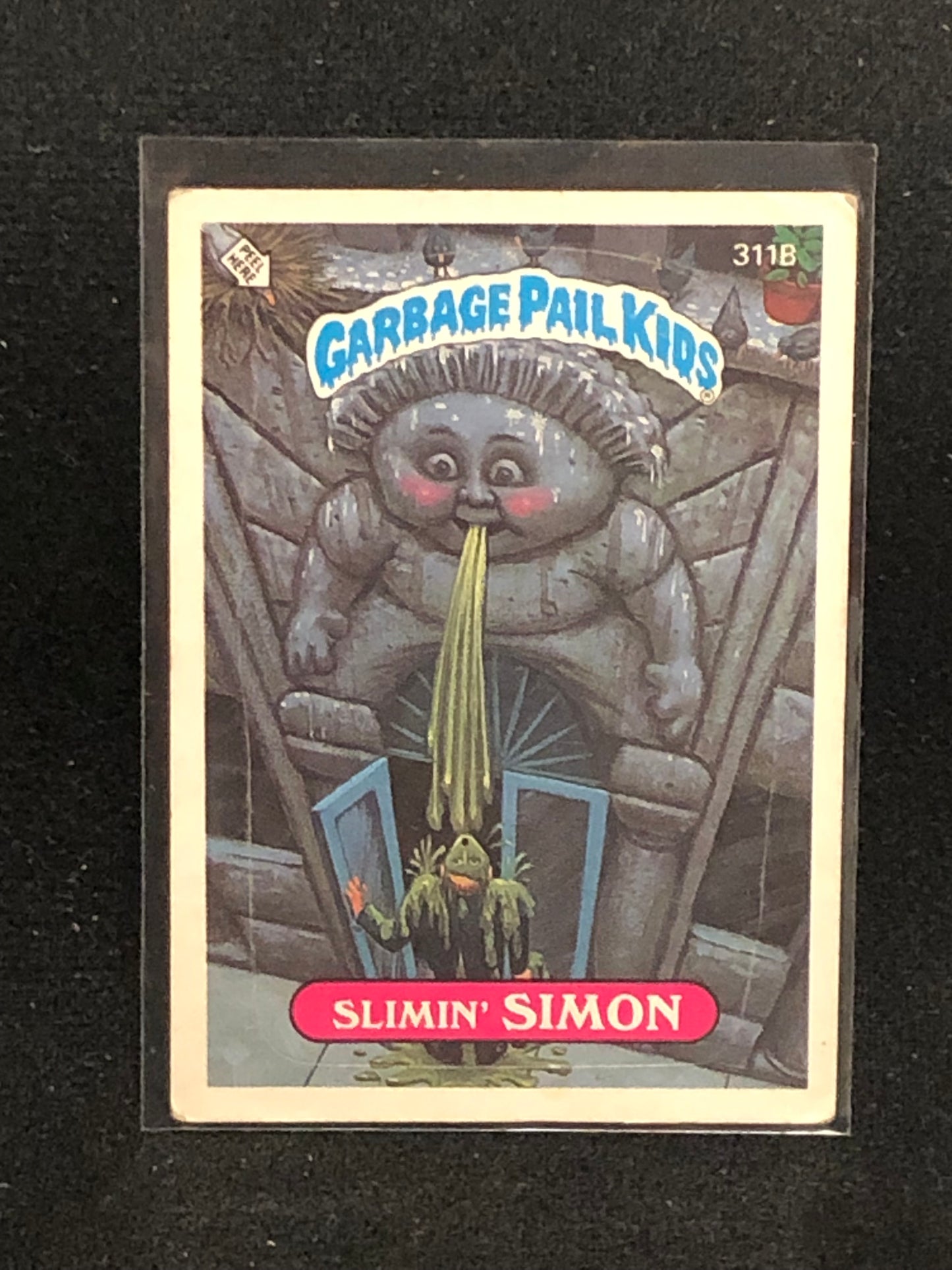 Garbage Pail Kids Original Series 8 (os8) 311b Slimin Simon