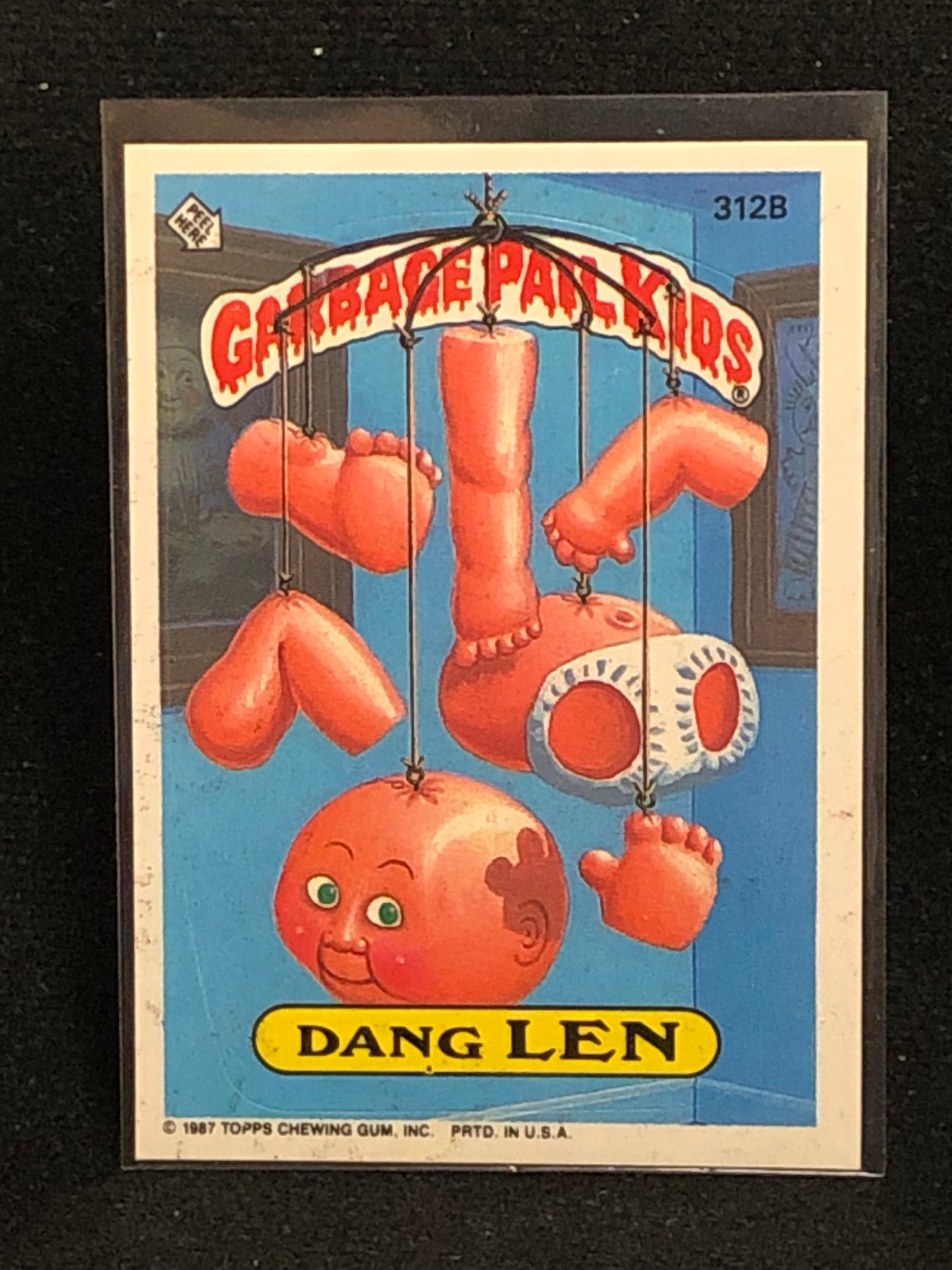 Garbage Pail Kids Original Series 8 (os8) 312b Dang Len