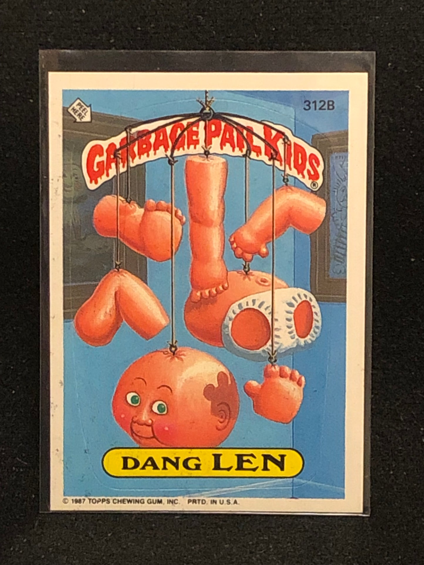 Garbage Pail Kids Original Series 8 (os8) 312b Dang Len