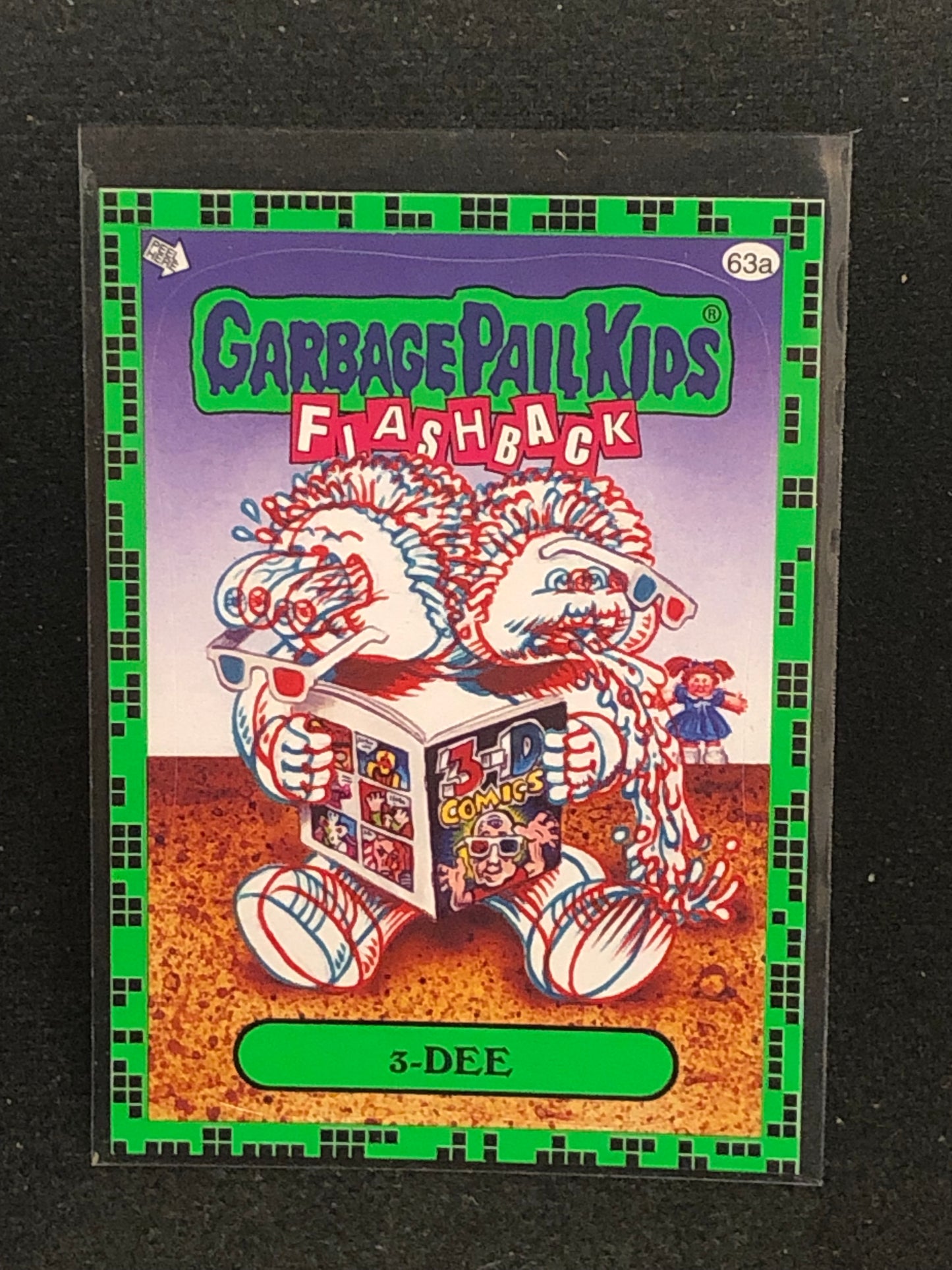Garbage Pail Kids Flashback Series 2 U-PICK Green Parallel Singles 1a-80b