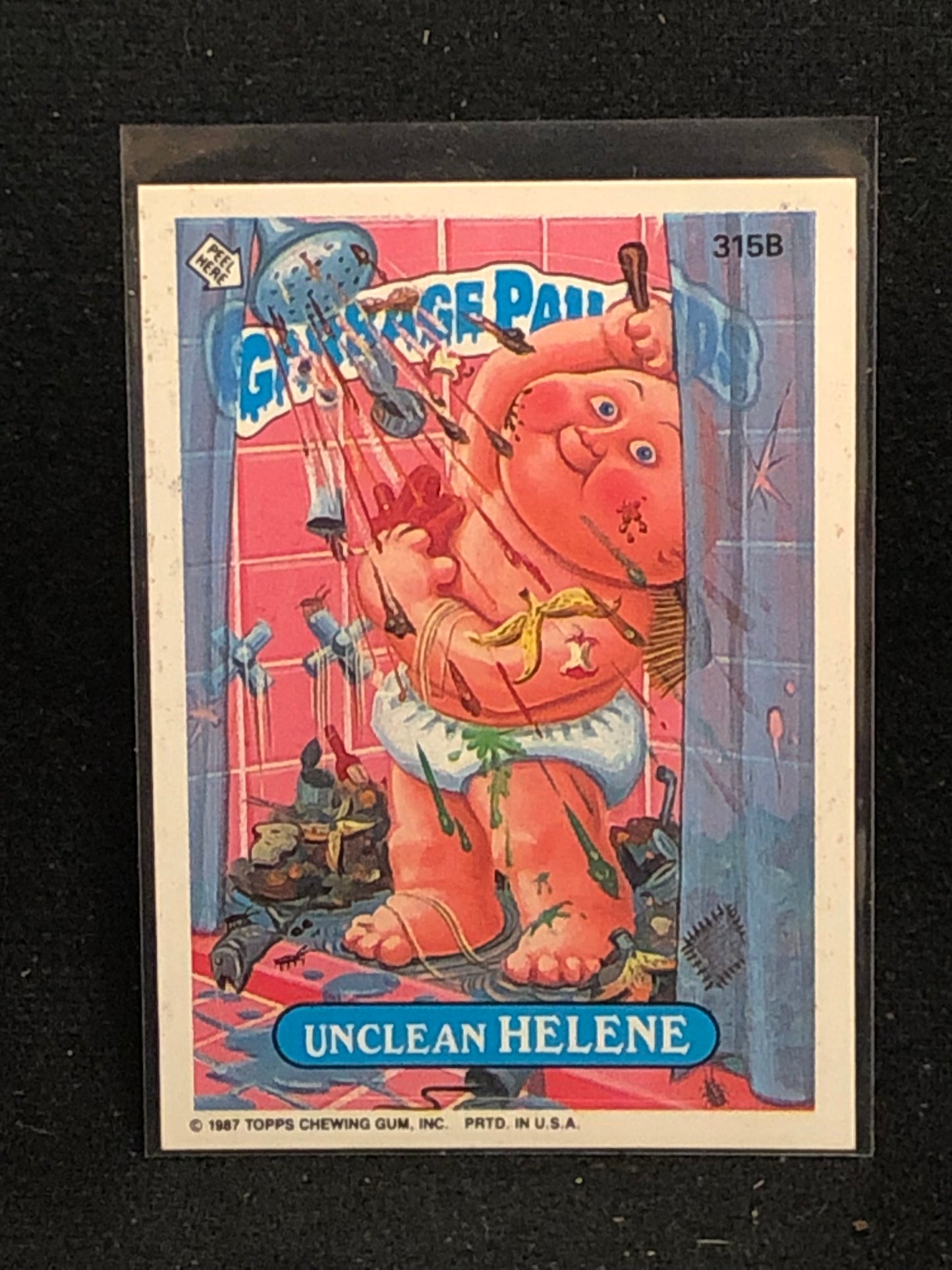 Garbage Pail Kids Original Series 8 (os8) 315b Unclean Helene