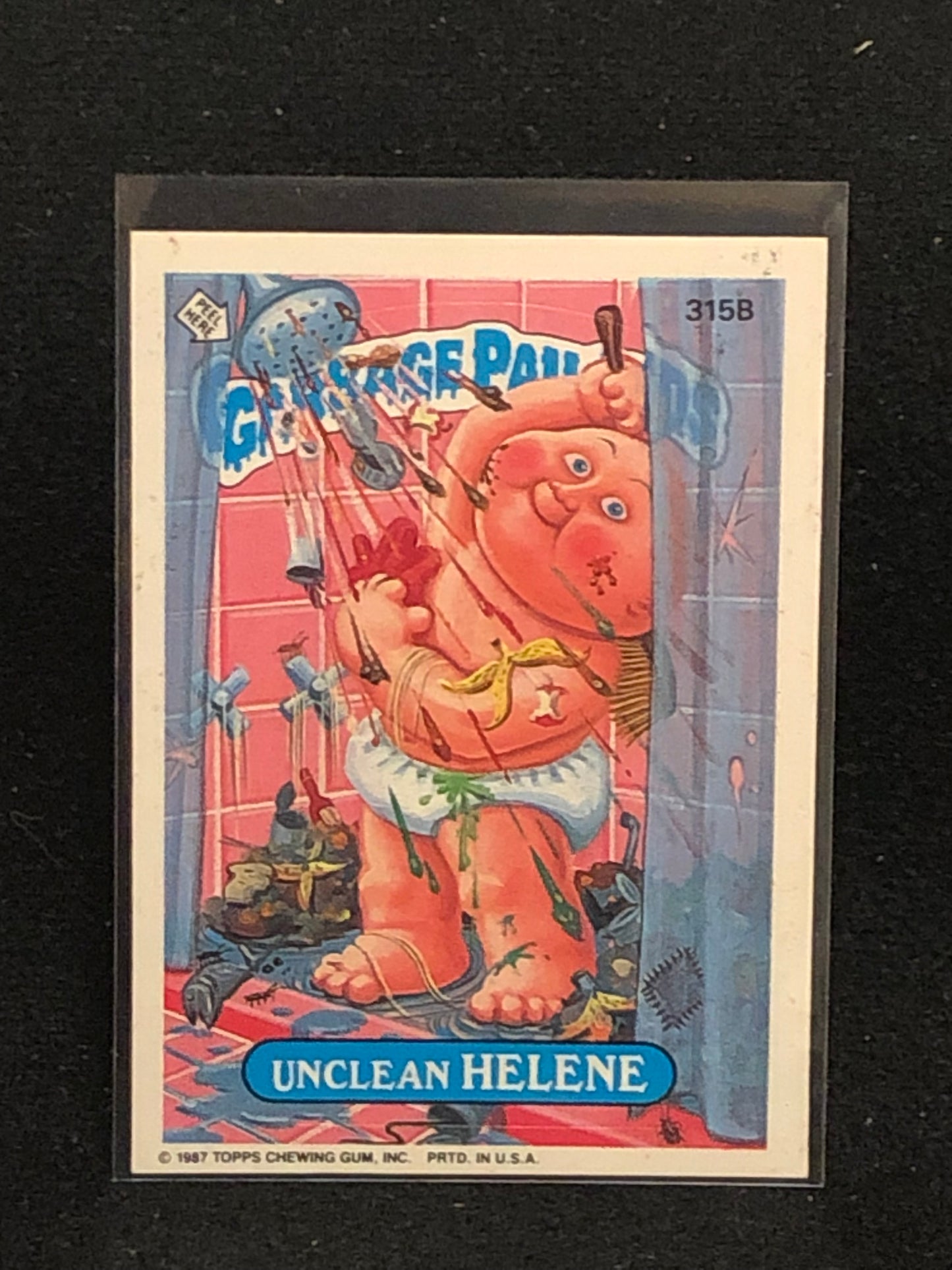 Garbage Pail Kids Original Series 8 (os8) 315b Unclean Helene