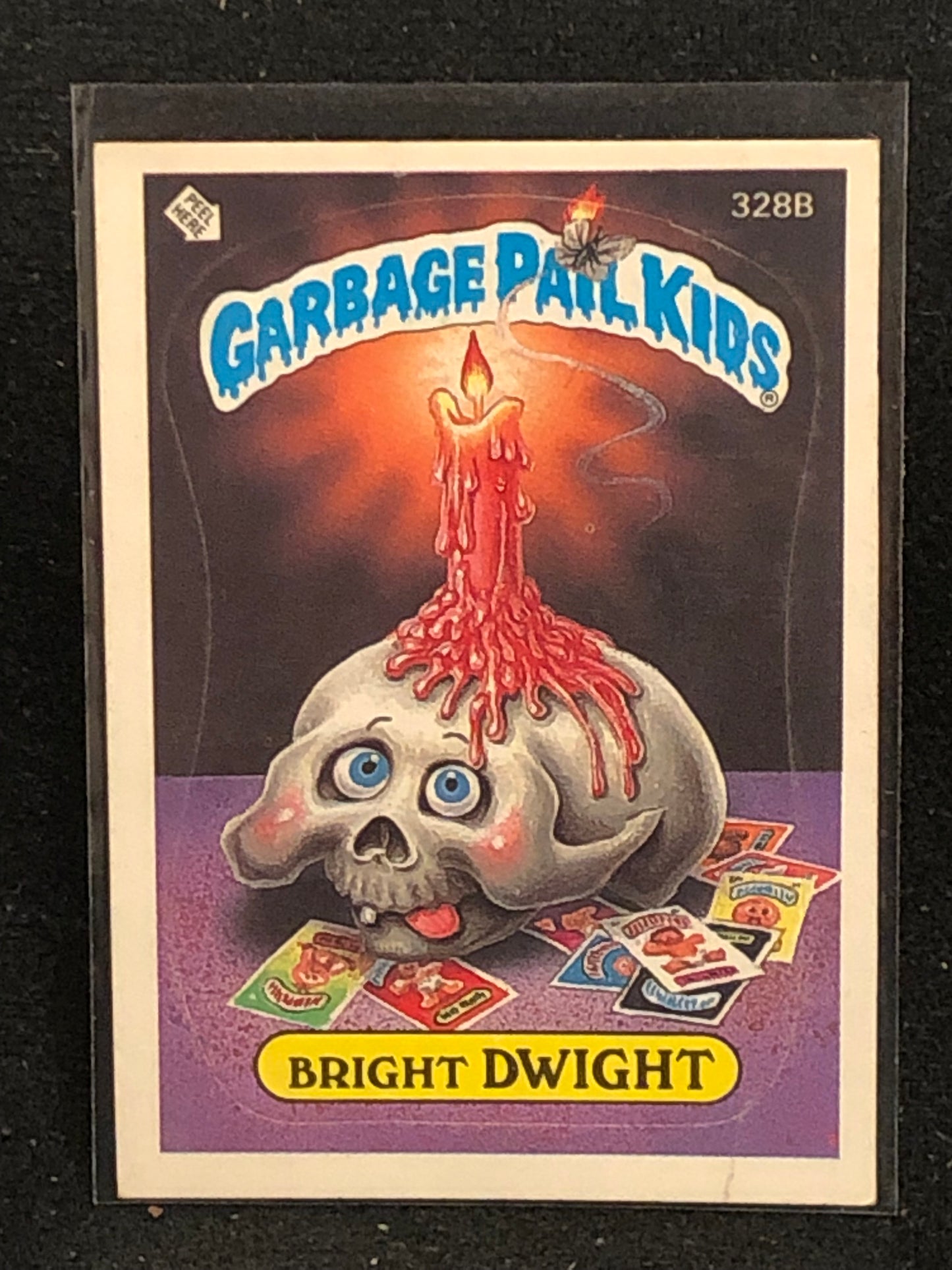 Garbage Pail Kids Original Series 8 (os8) 328b Bright Dwight