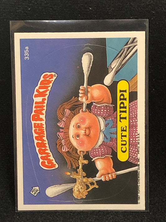 Garbage Pail Kids Original Series 9 (os9) 335a Cute Tippi