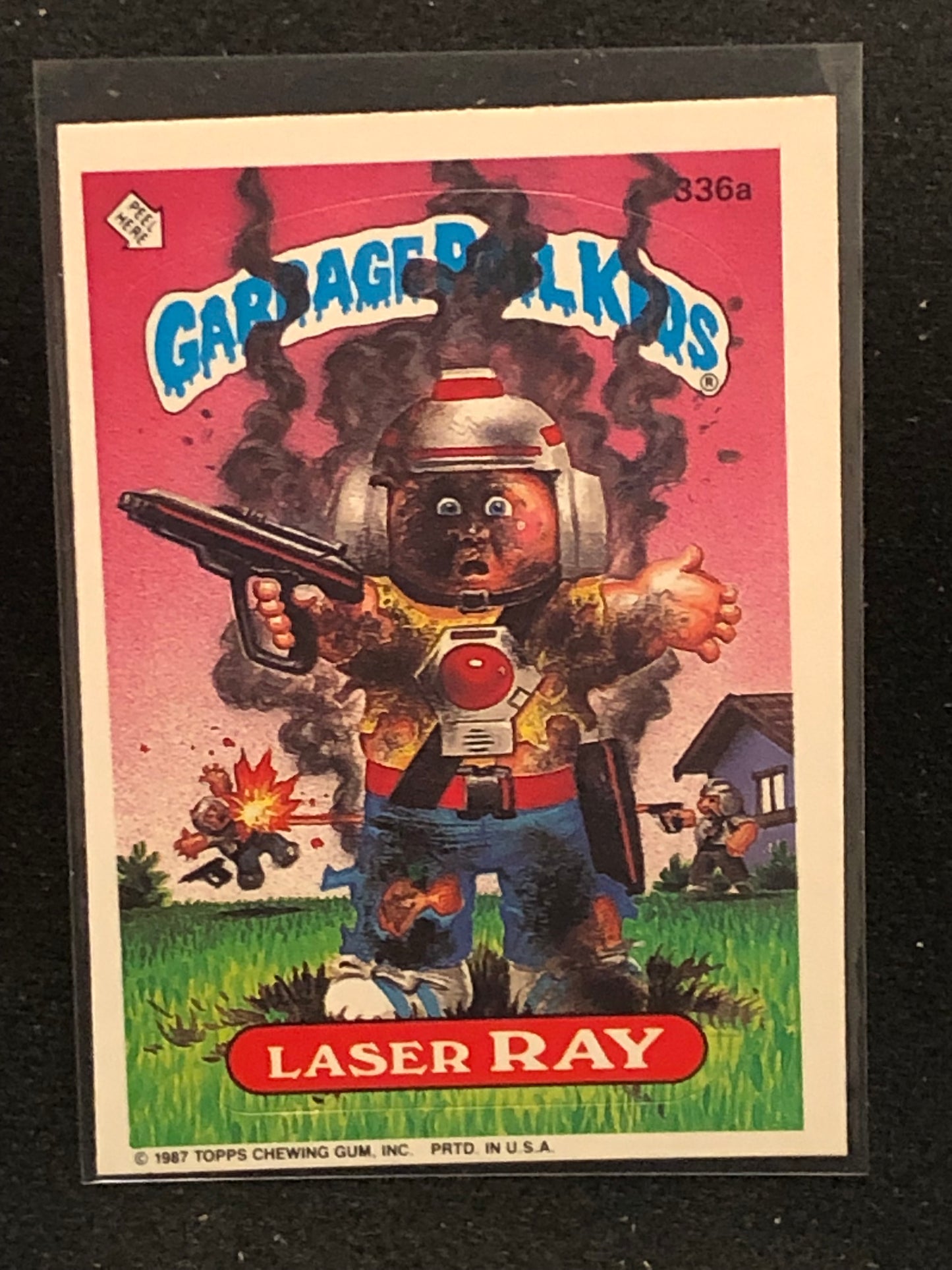 Garbage Pail Kids Original Series 9 (os9) 336a Laser Ray