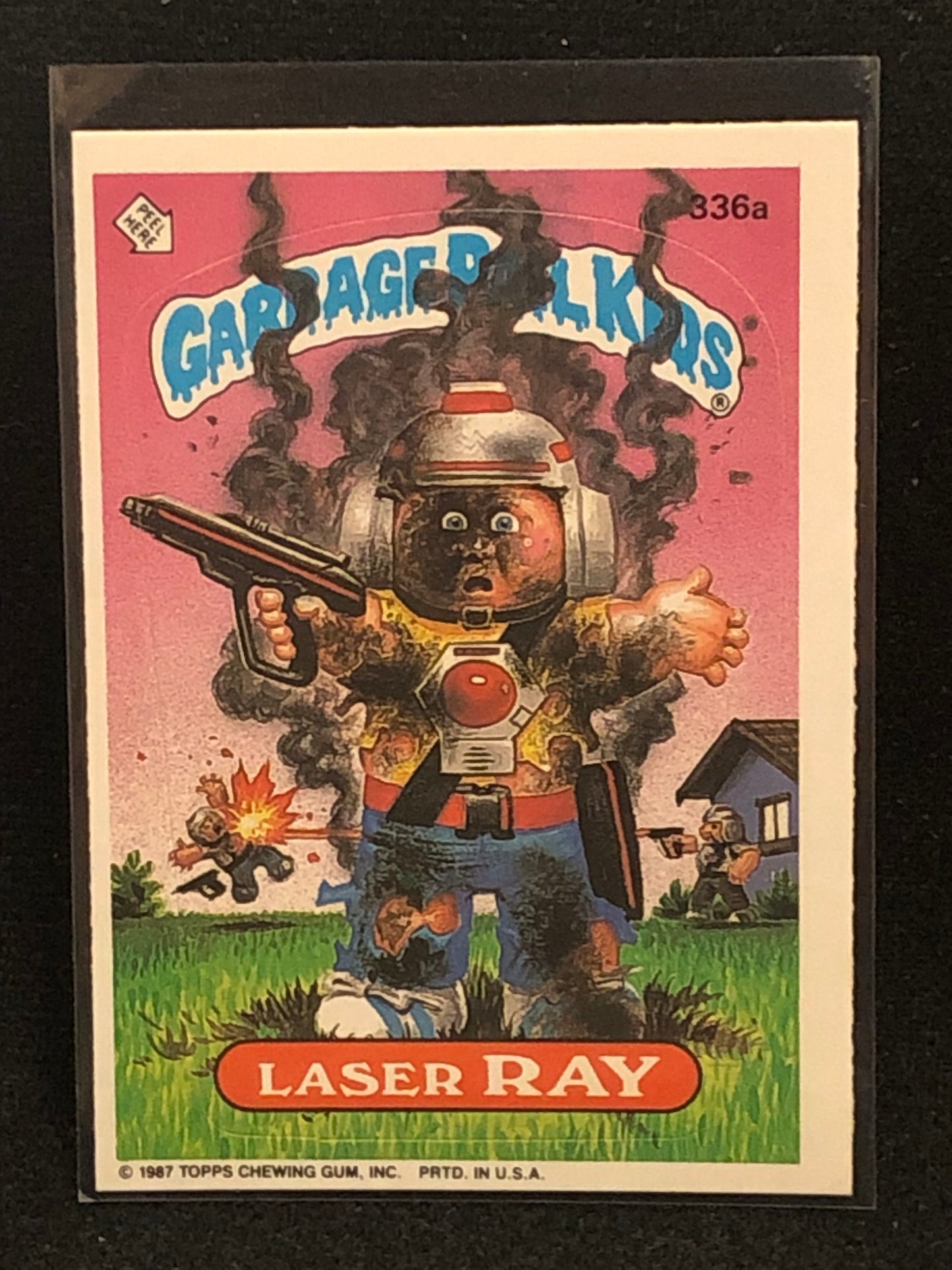 Garbage Pail Kids Original Series 9 (os9) 336a Laser Ray