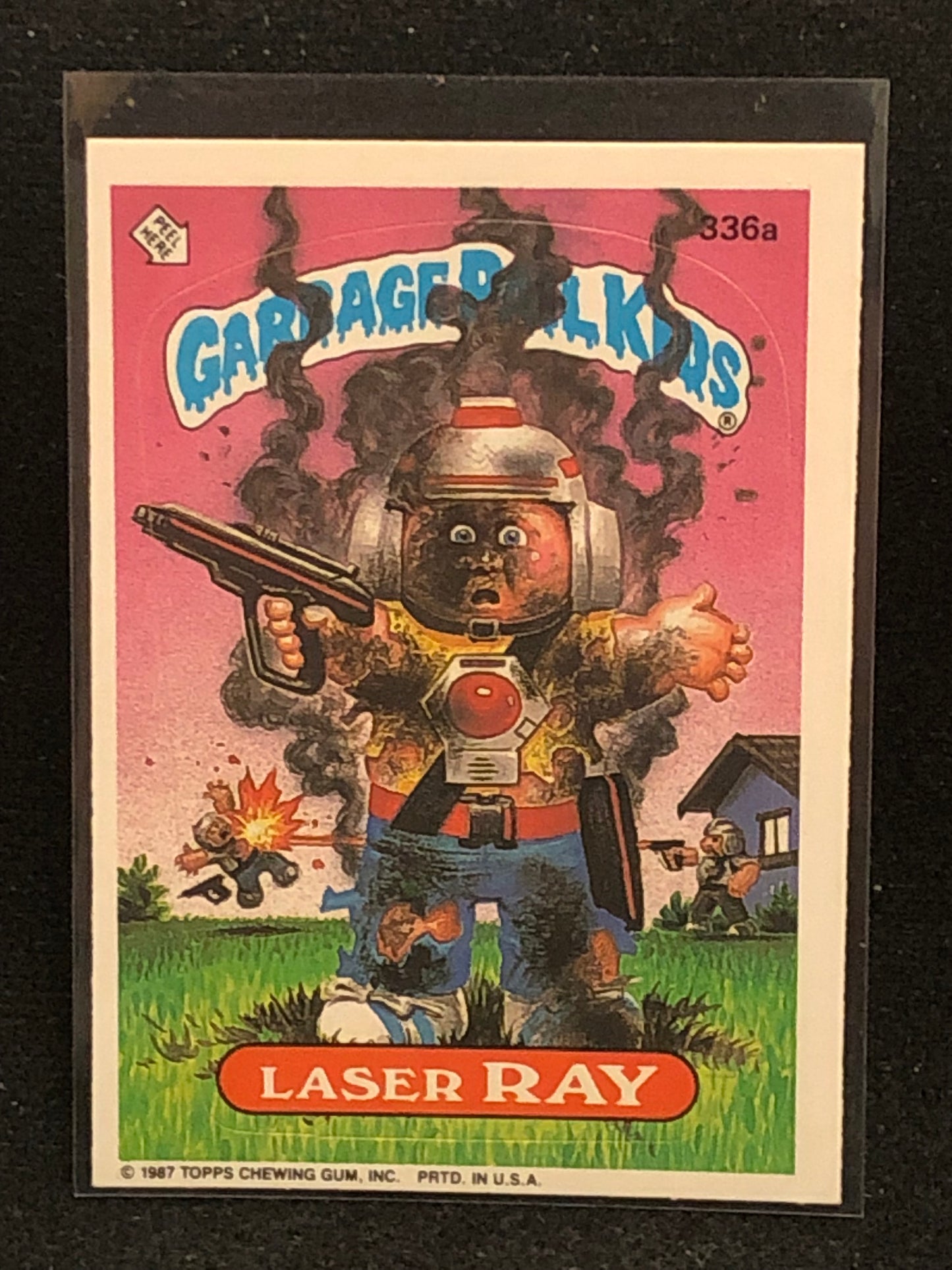 Garbage Pail Kids Original Series 9 (os9) 336a Laser Ray