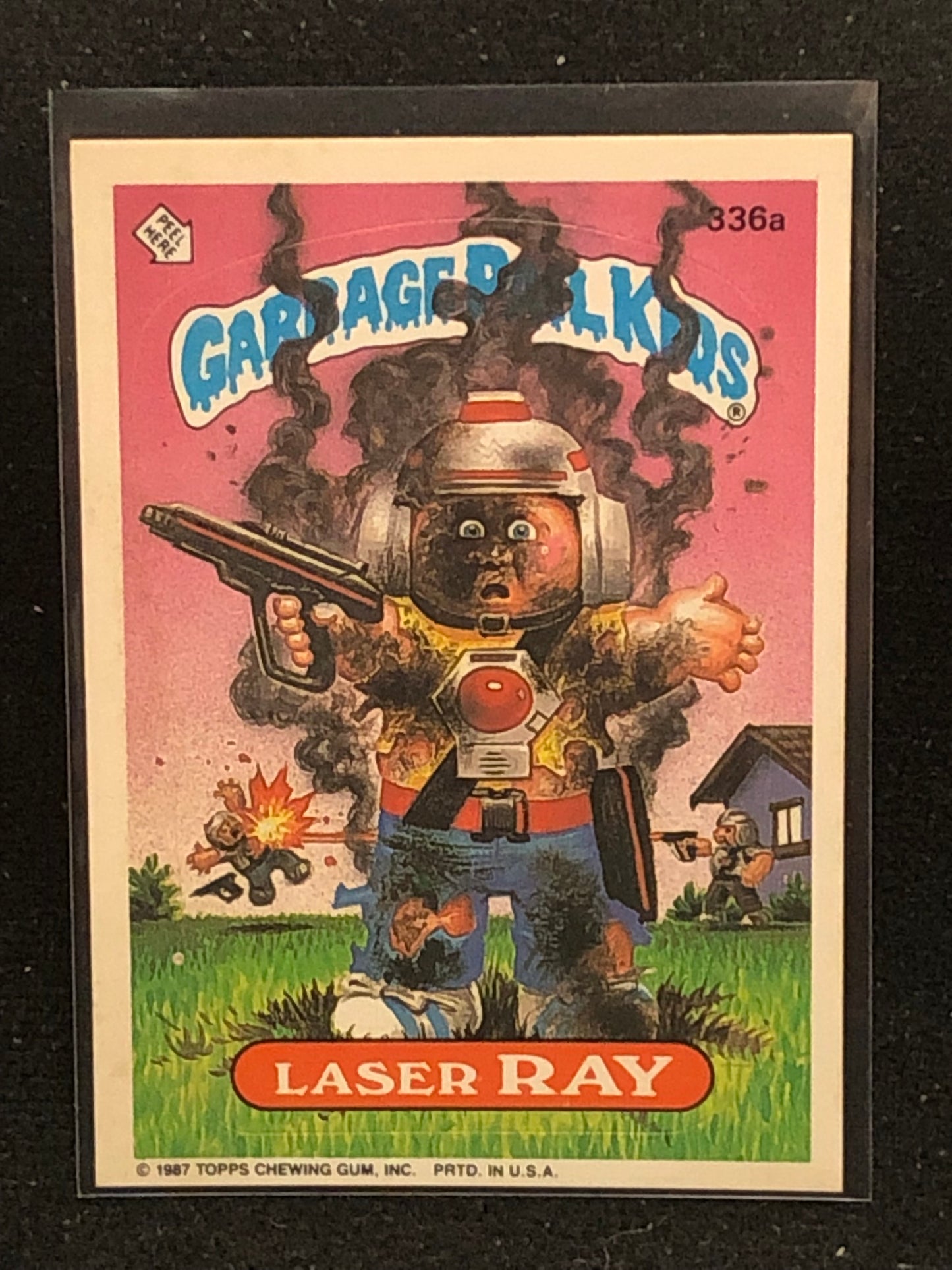 Garbage Pail Kids Original Series 9 (os9) 336a Laser Ray