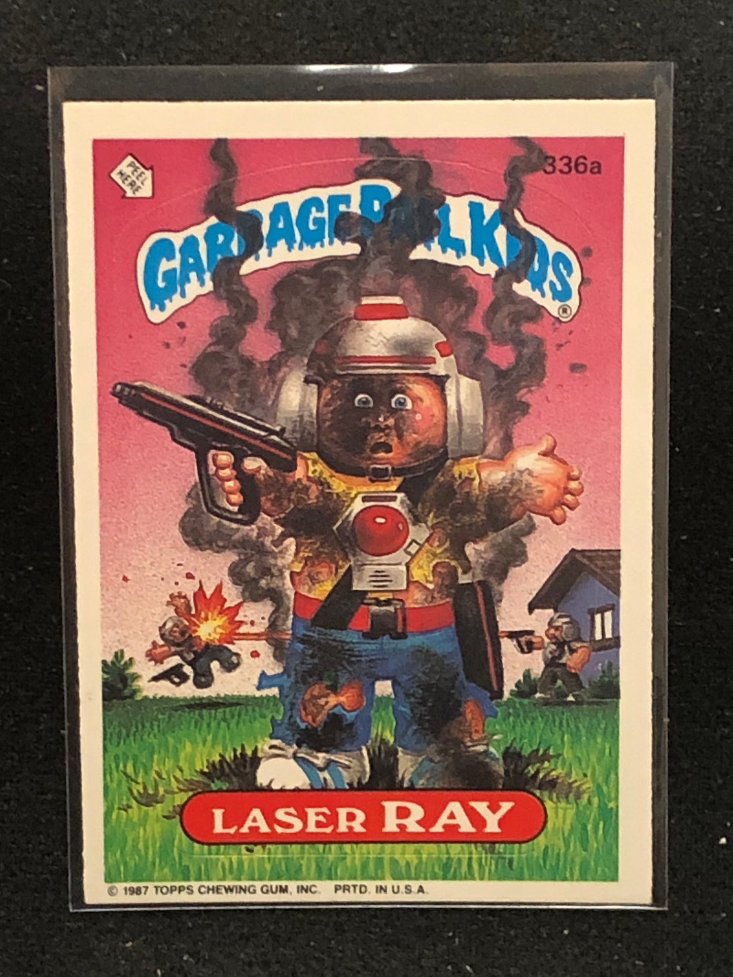 Garbage Pail Kids Original Series 9 (os9) 336a Laser Ray