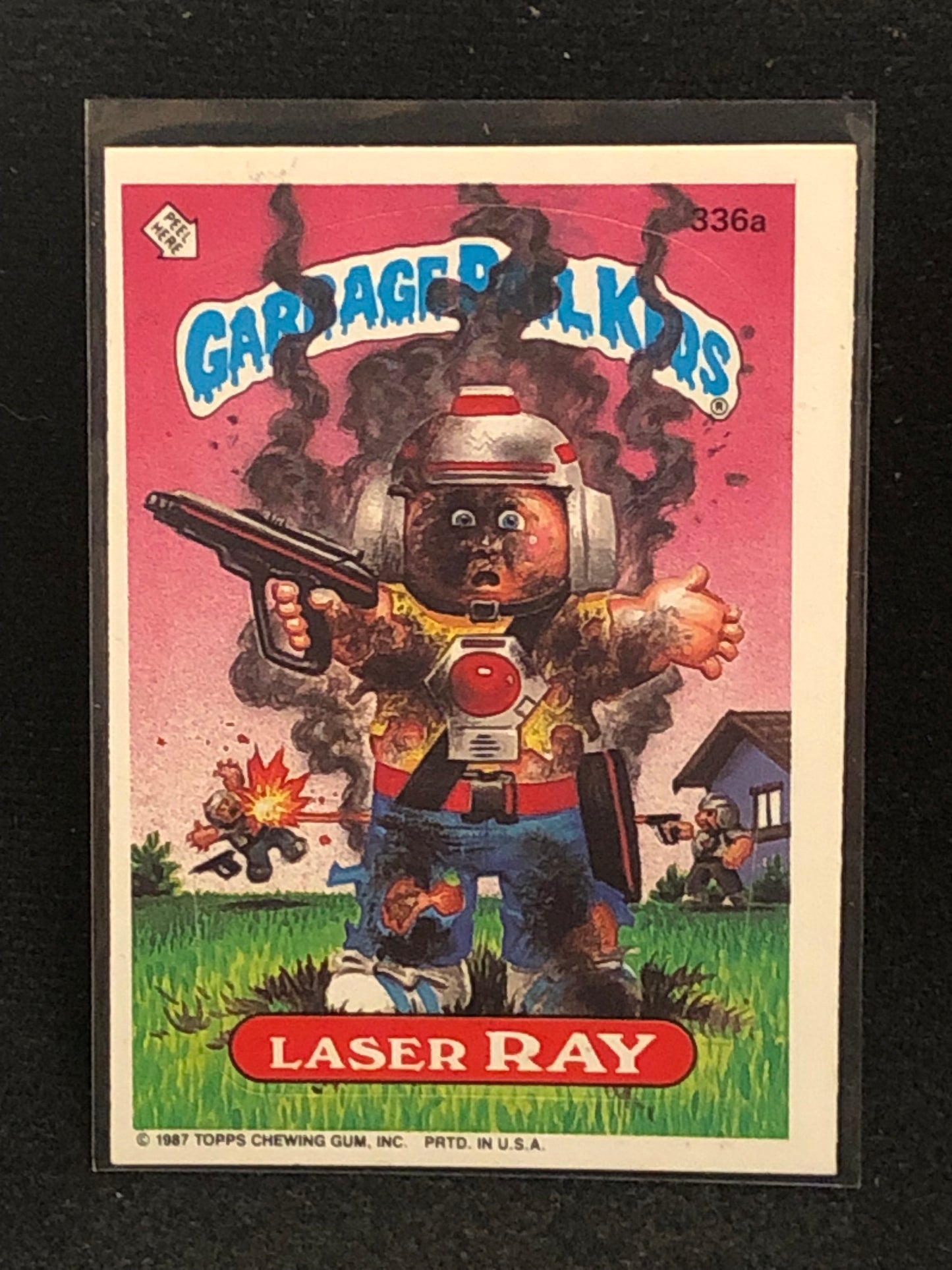 Garbage Pail Kids Original Series 9 (os9) 336a Laser Ray