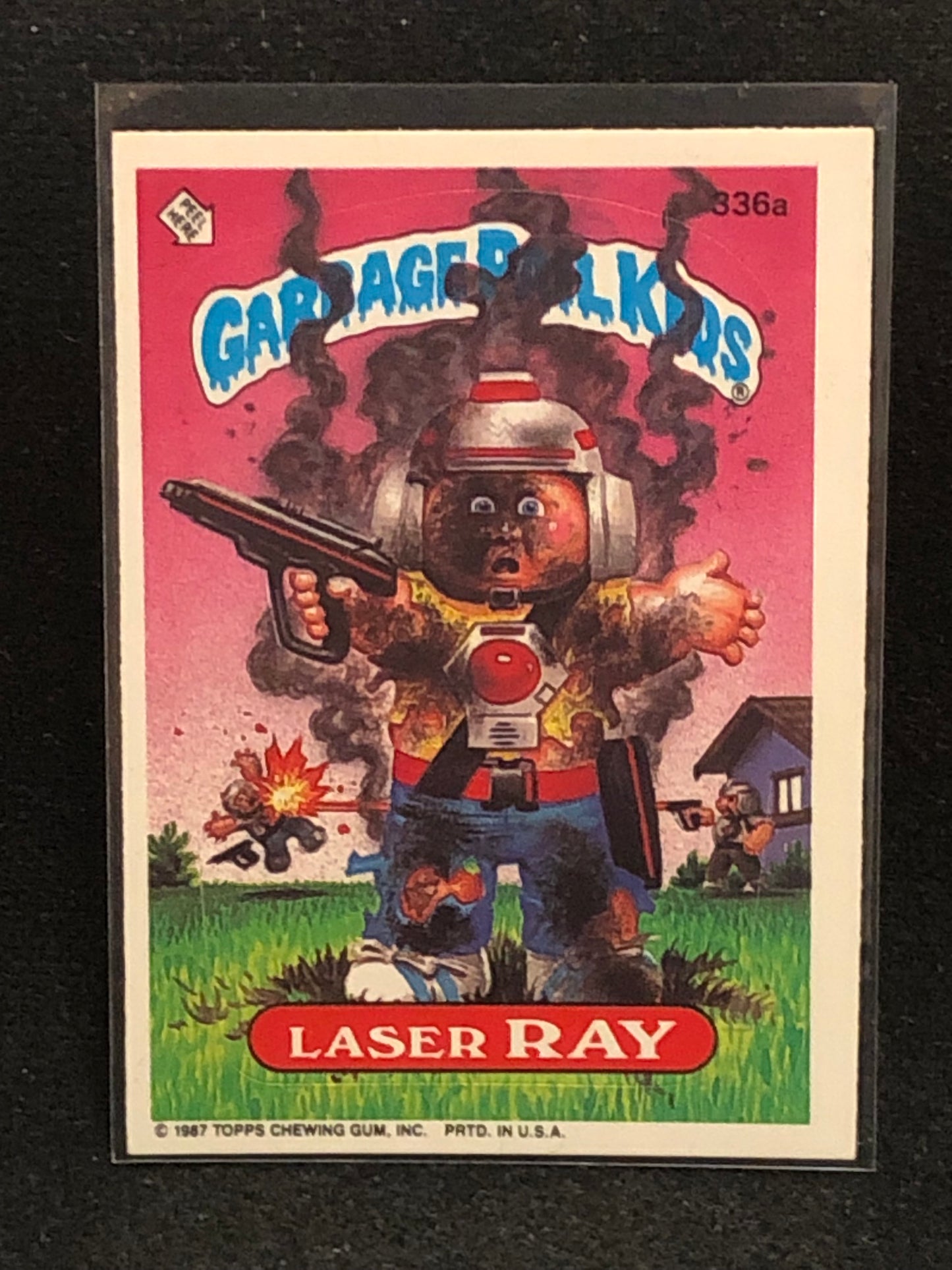 Garbage Pail Kids Original Series 9 (os9) 336a Laser Ray