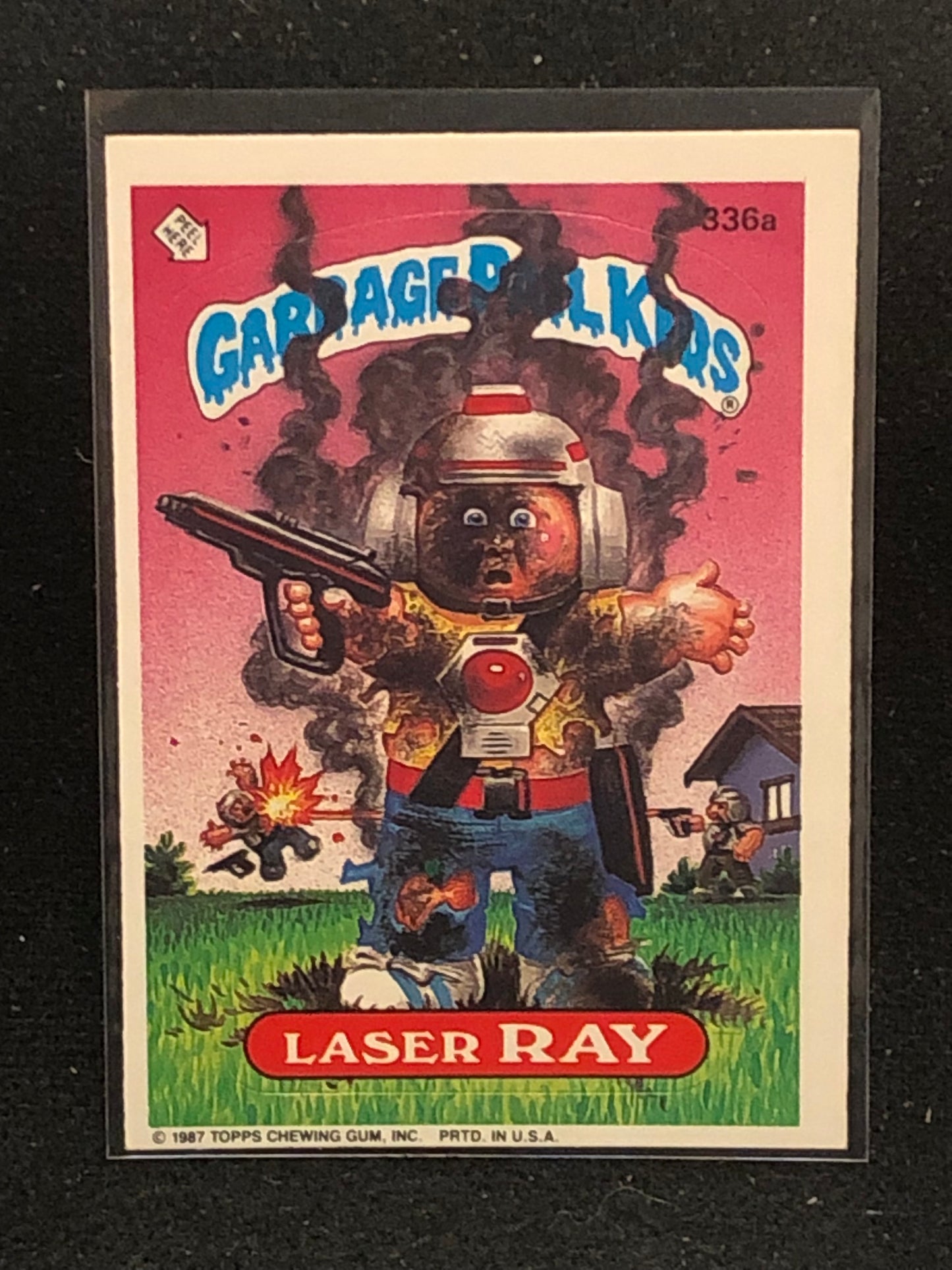 Garbage Pail Kids Original Series 9 (os9) 336a Laser Ray