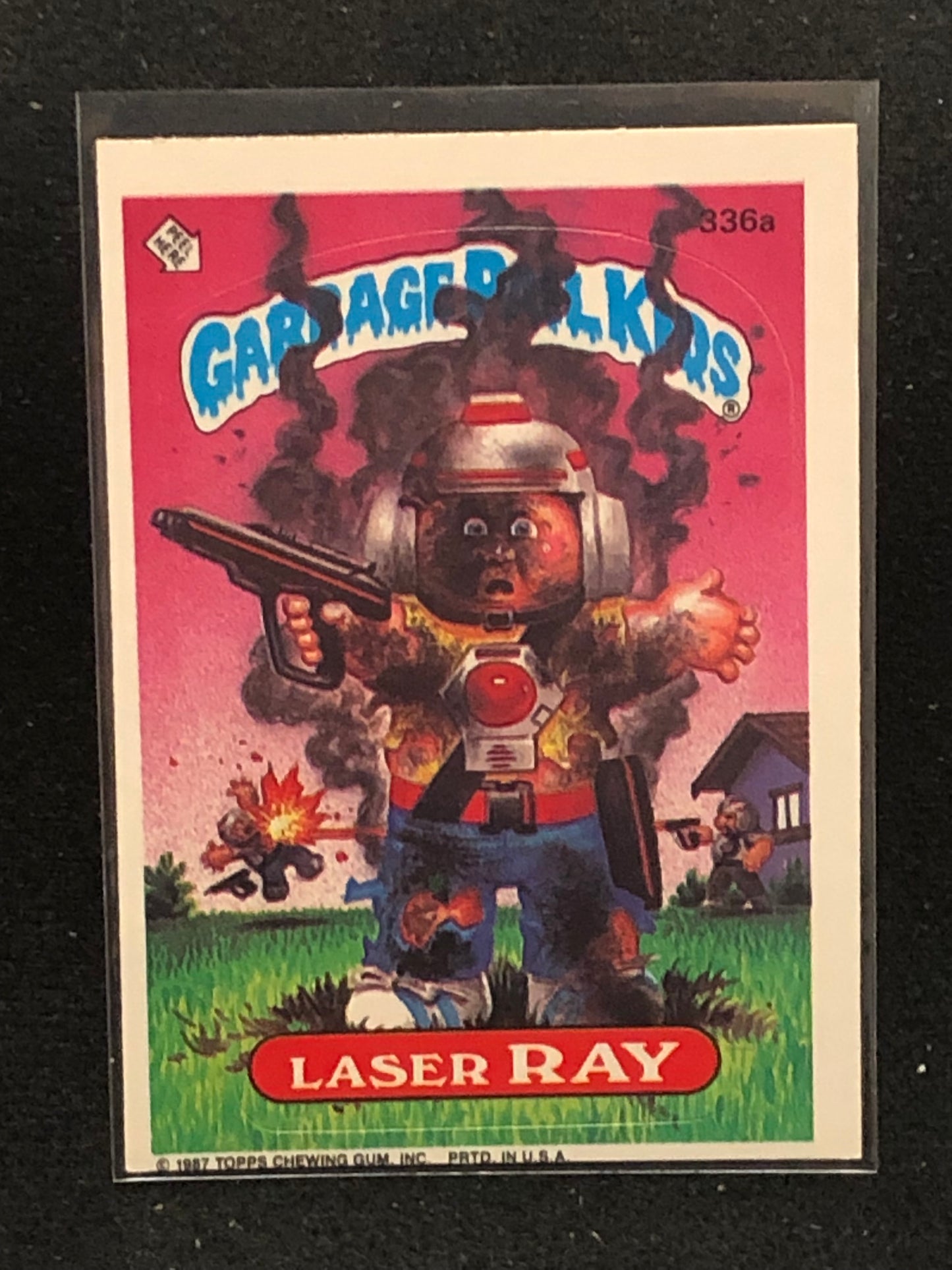 Garbage Pail Kids Original Series 9 (os9) 336a Laser Ray