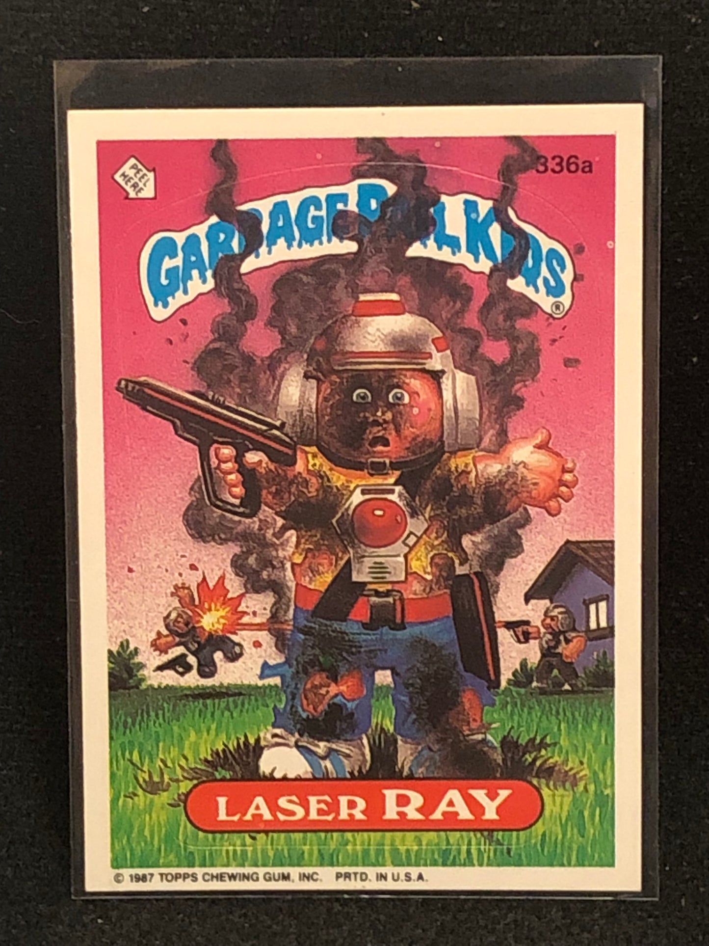 Garbage Pail Kids Original Series 9 (os9) 336a Laser Ray