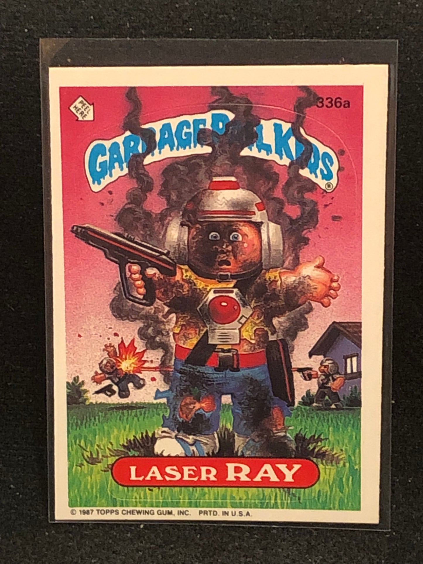 Garbage Pail Kids Original Series 9 (os9) 336a Laser Ray